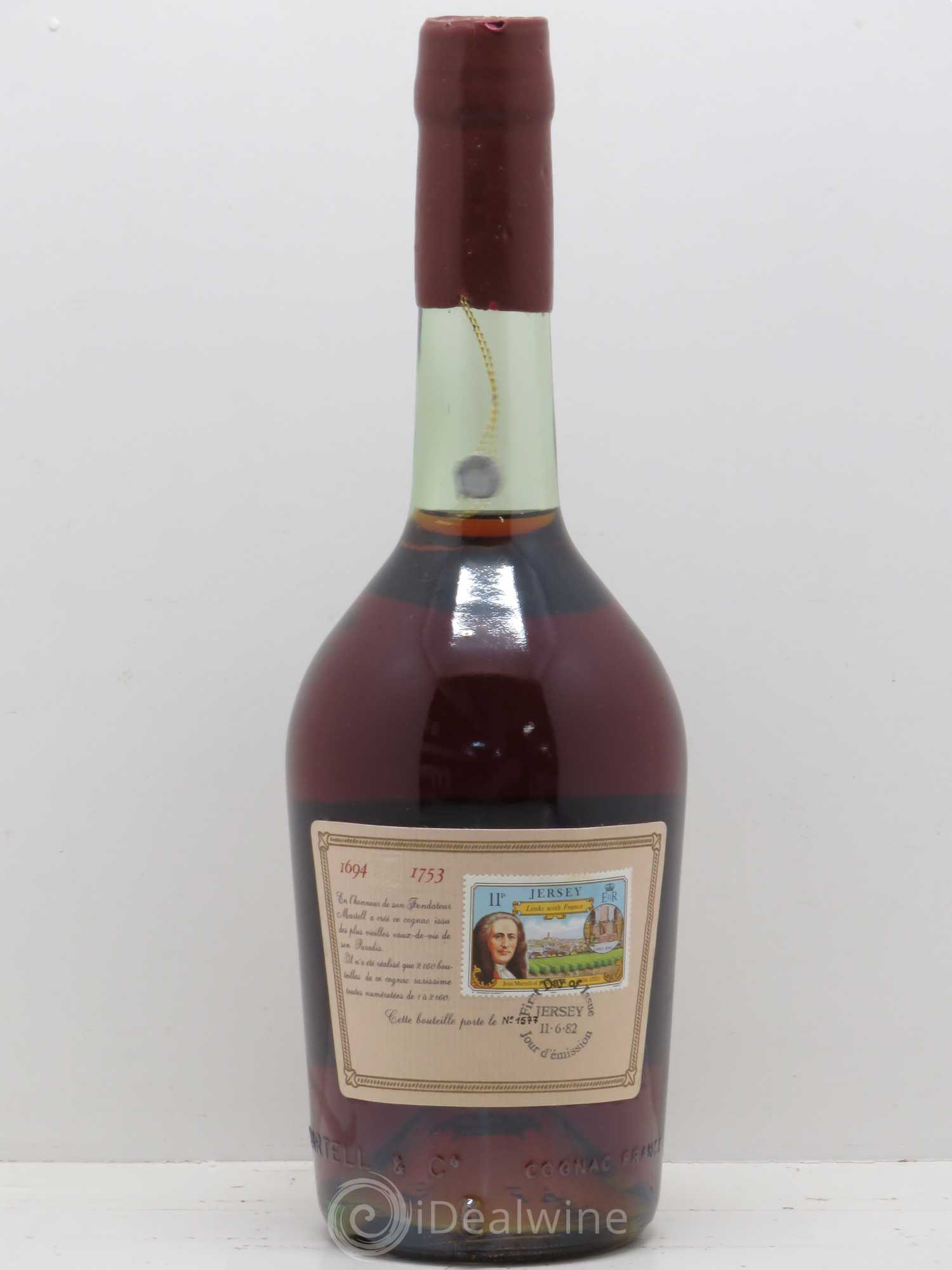 Cognac Martell Réserve du Fondateur - Lot de 1 bouteille - 1