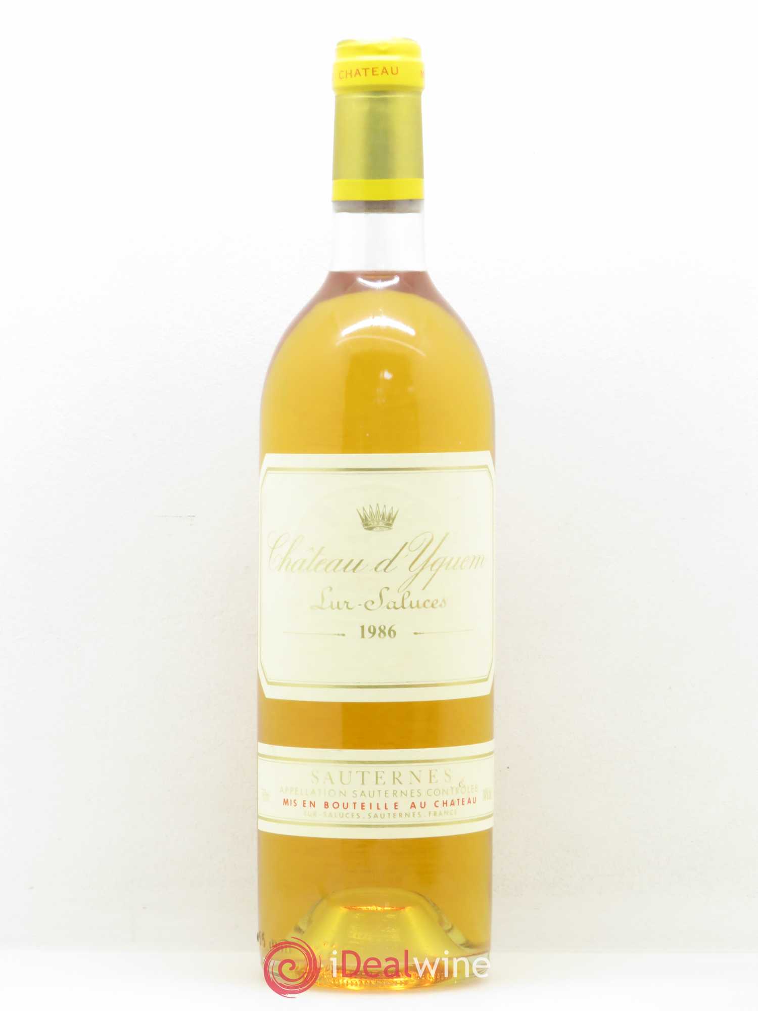 Château d' Yquem 1er Cru Classé Supérieur 1986 - Lotto di 1 bottiglia - 0