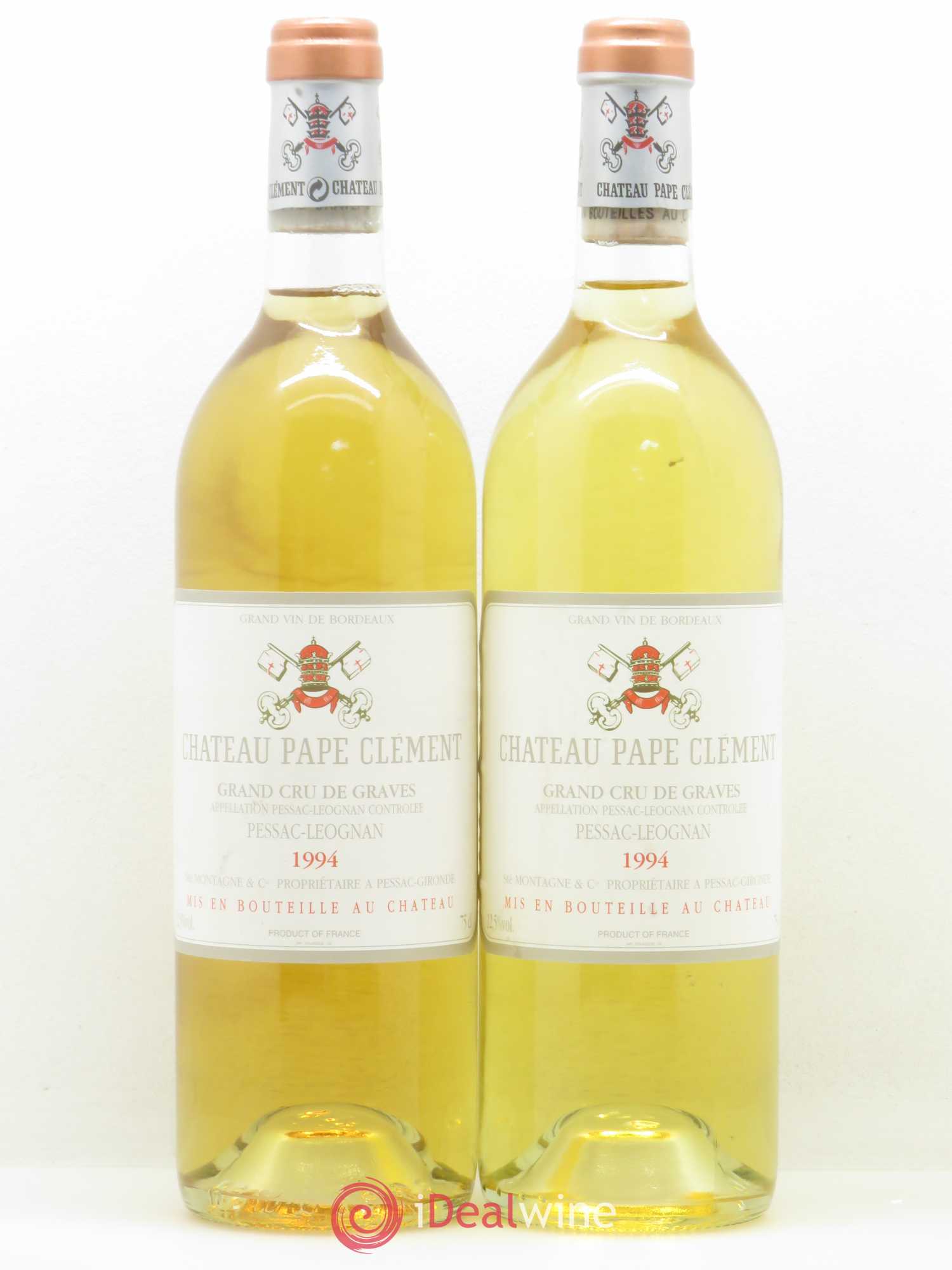Château Pape Clément 1994 - Lot de 2 bouteilles - 0