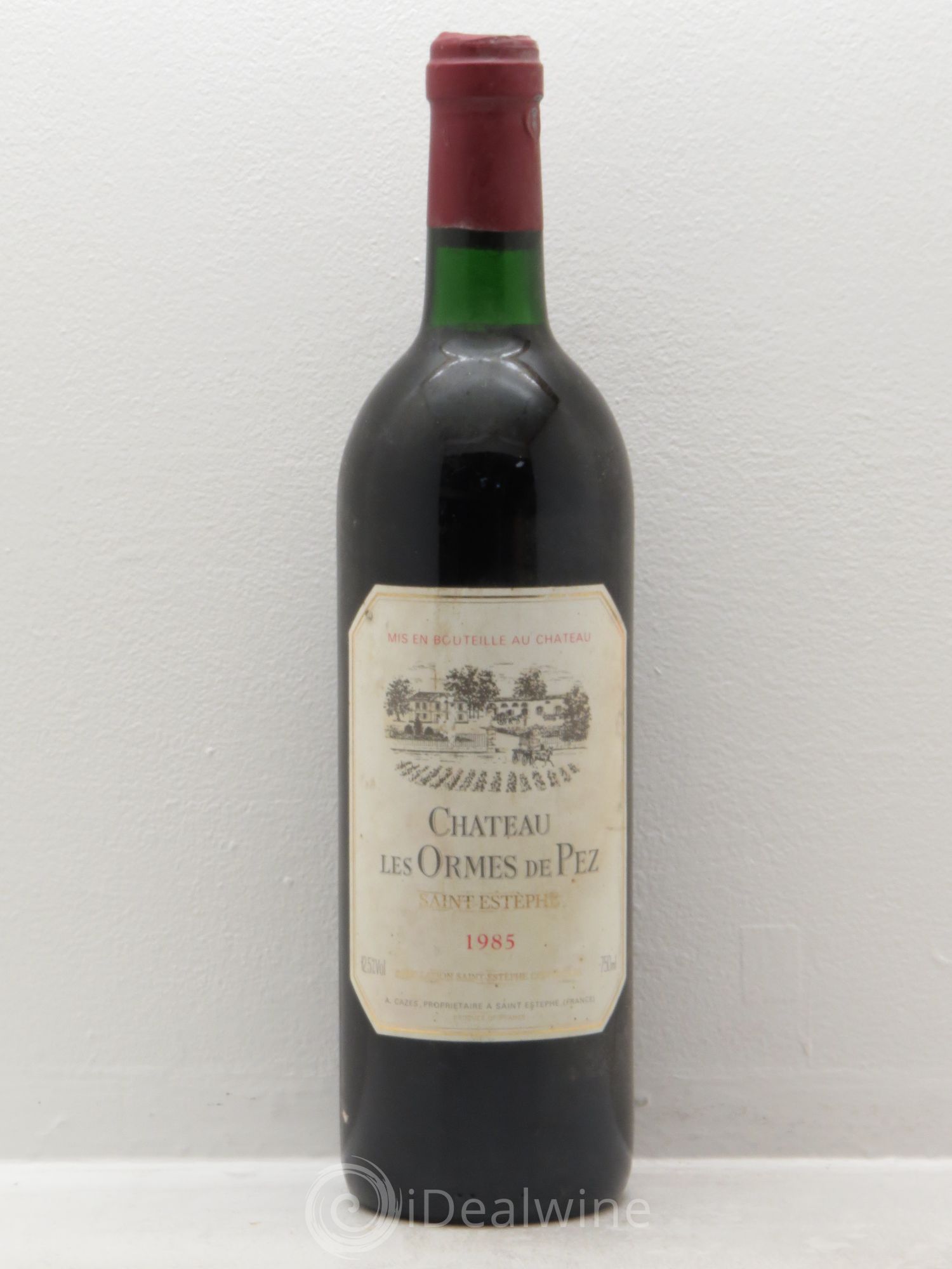 Château les Ormes de Pez 1985 - Lot de 6 bouteilles - 0
