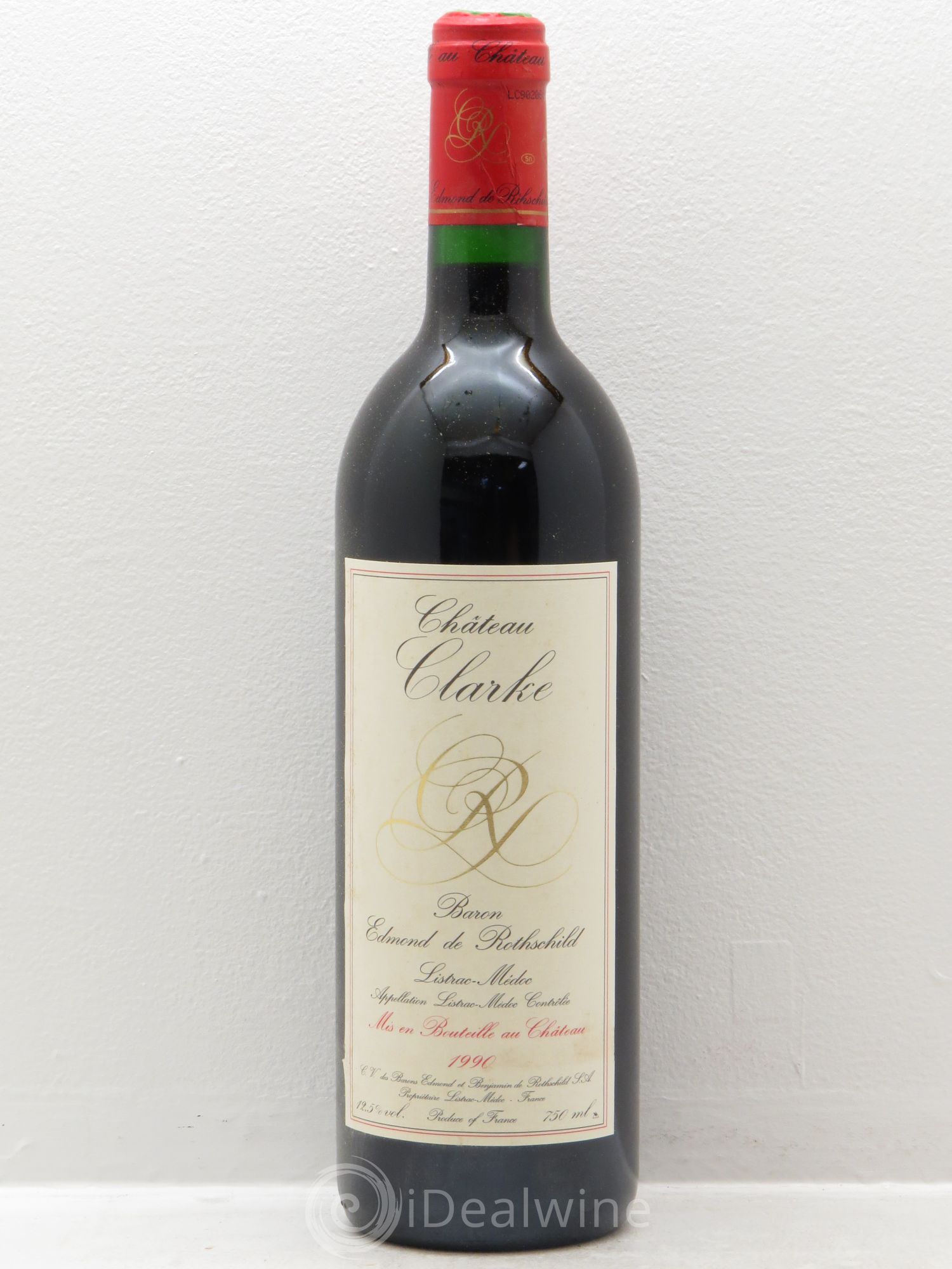 Château Clarke 1990 - Lot de 12 bouteilles - 0