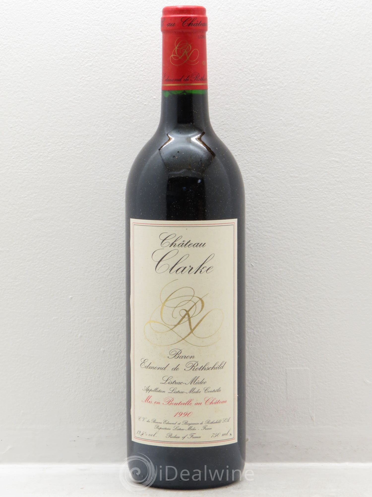 Château Clarke 1990 - Lot de 6 bouteilles - 0