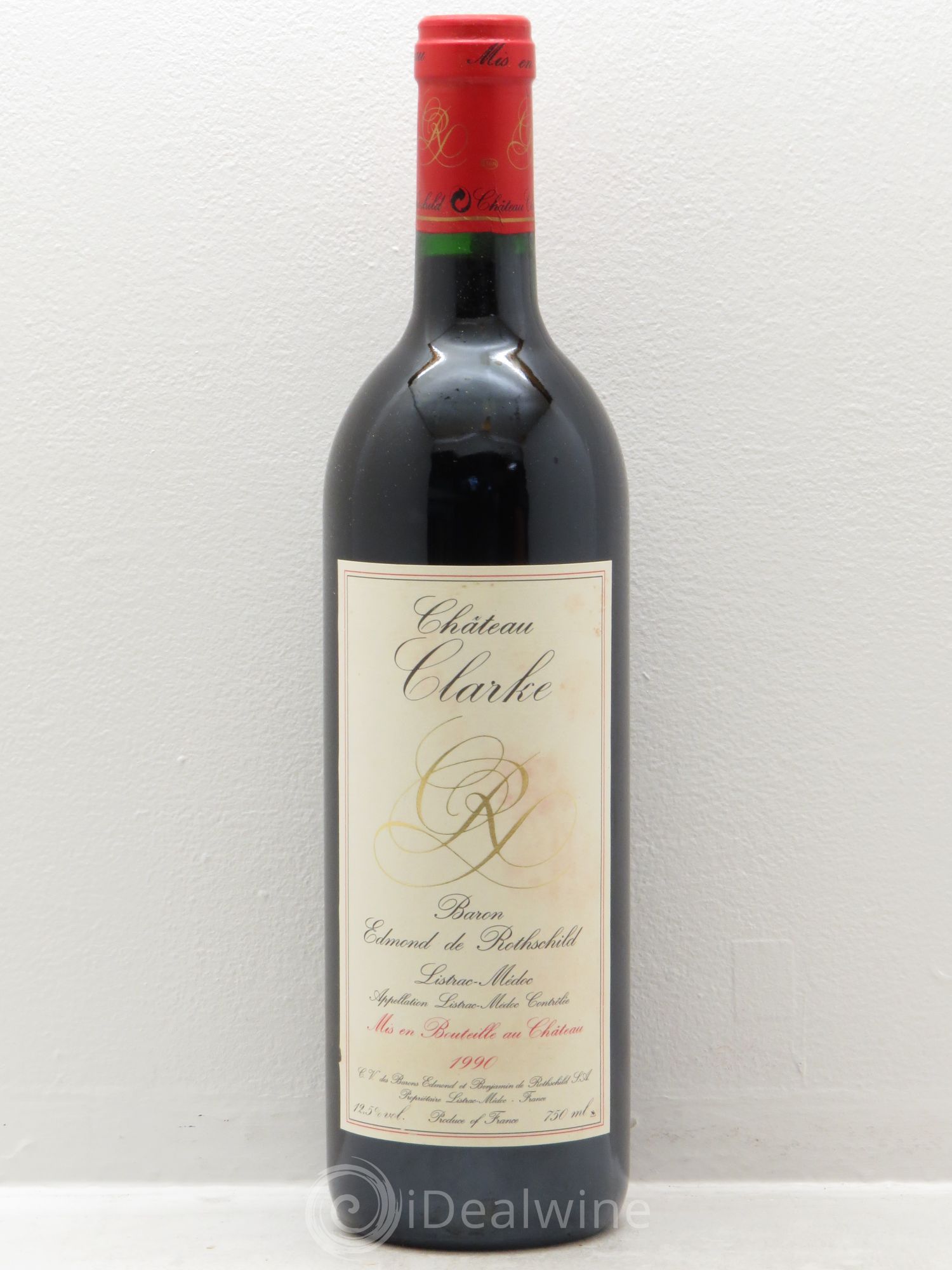 Château Clarke 1990 - Lot de 6 bouteilles - 0