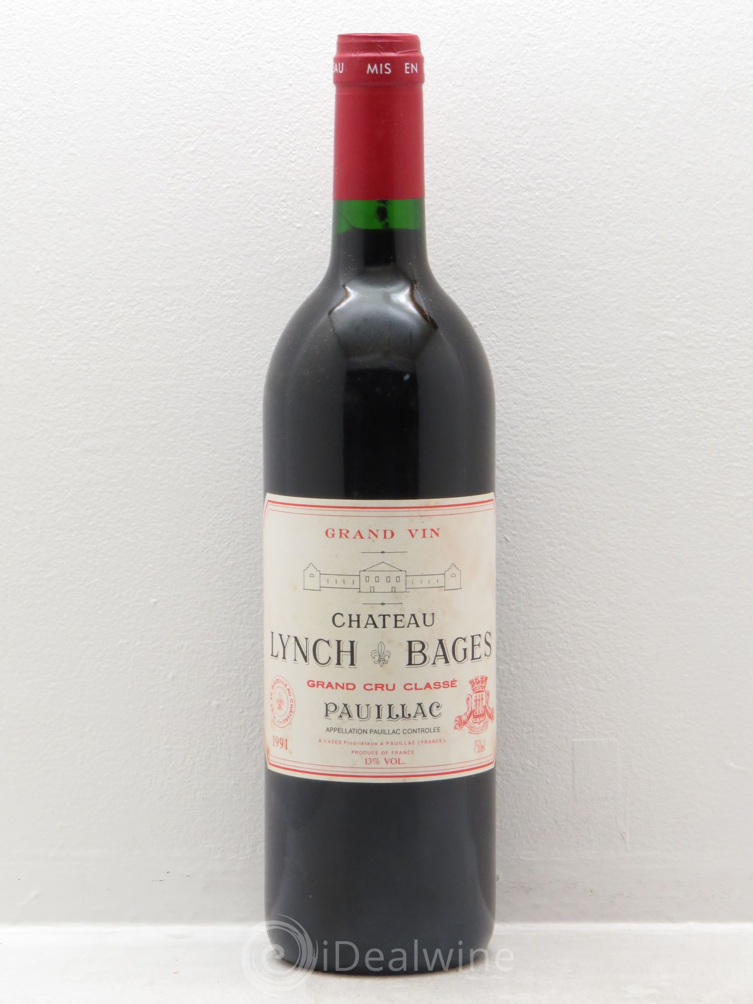 Château Lynch Bages 5ème Grand Cru Classé 1991 - Lot de 12 bouteilles - 0