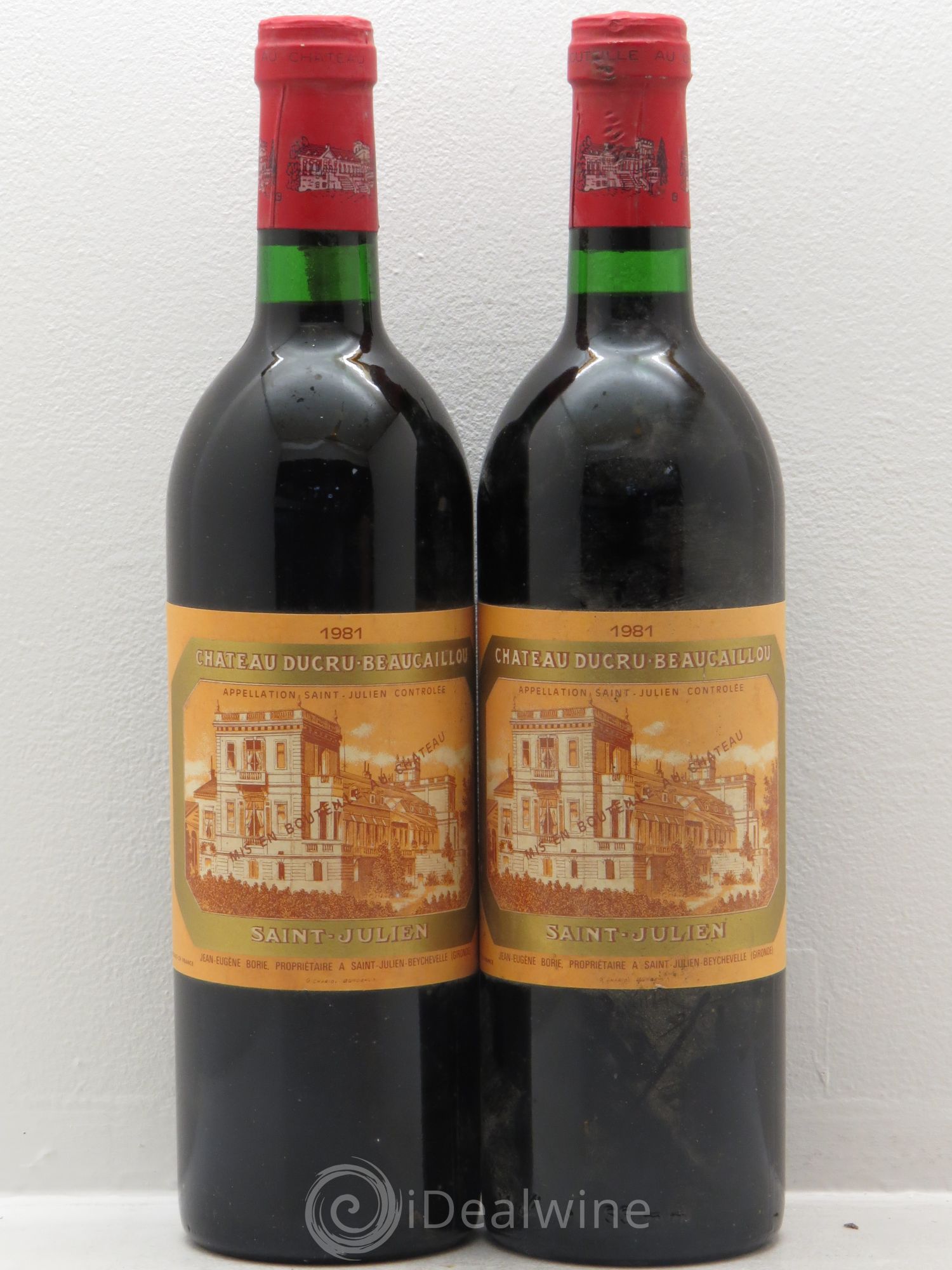 Château Ducru Beaucaillou 2ème Grand Cru Classé 1981 - Lot de 2 bouteilles - 0