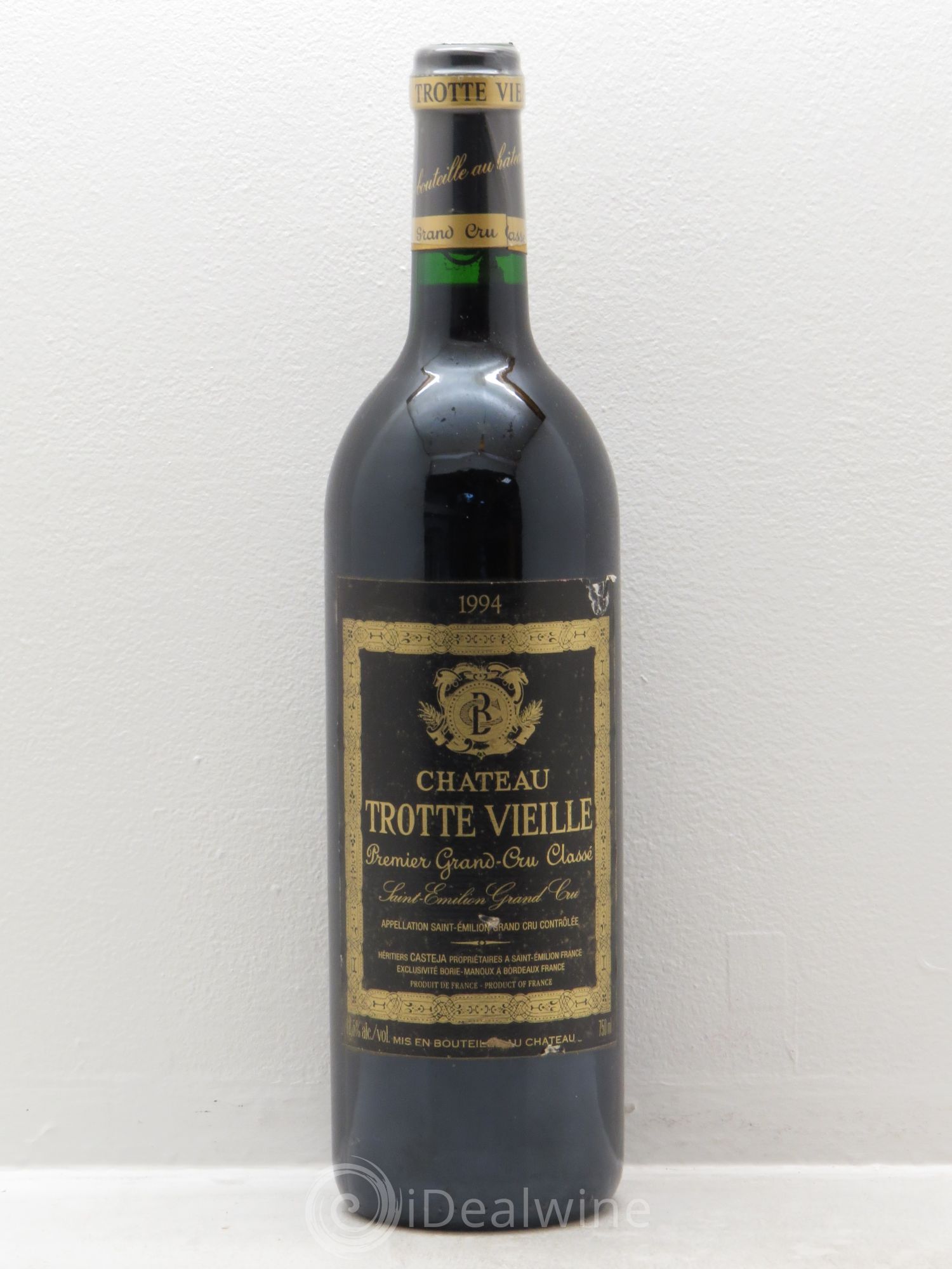 Château Trotte Vieille 1er Grand Cru Classé B 1994 - Lot de 1 bouteille - 0