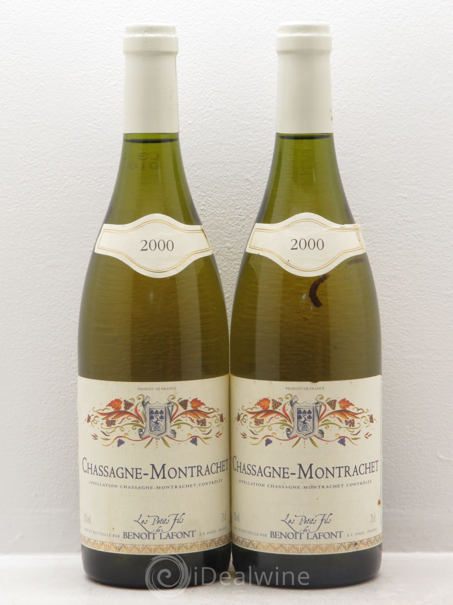 Chassagne-Montrachet Domaine Benoit Lafont 2000 - Posten von 2 Flaschen - 0