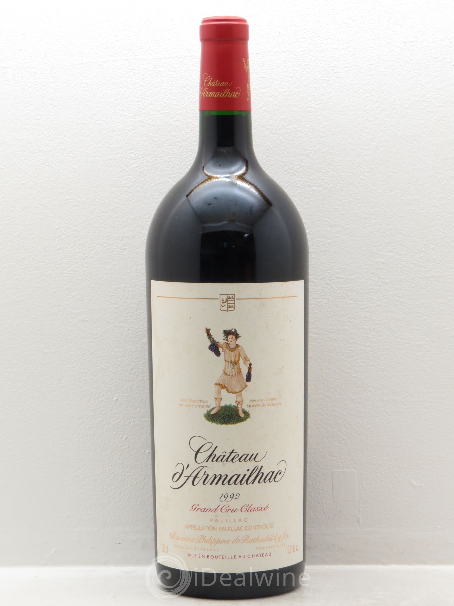 Château d' Armailhac - Mouton Baron(ne) Philippe 5ème Grand Cru Classé 1992 - Lot de 1 magnum - 0