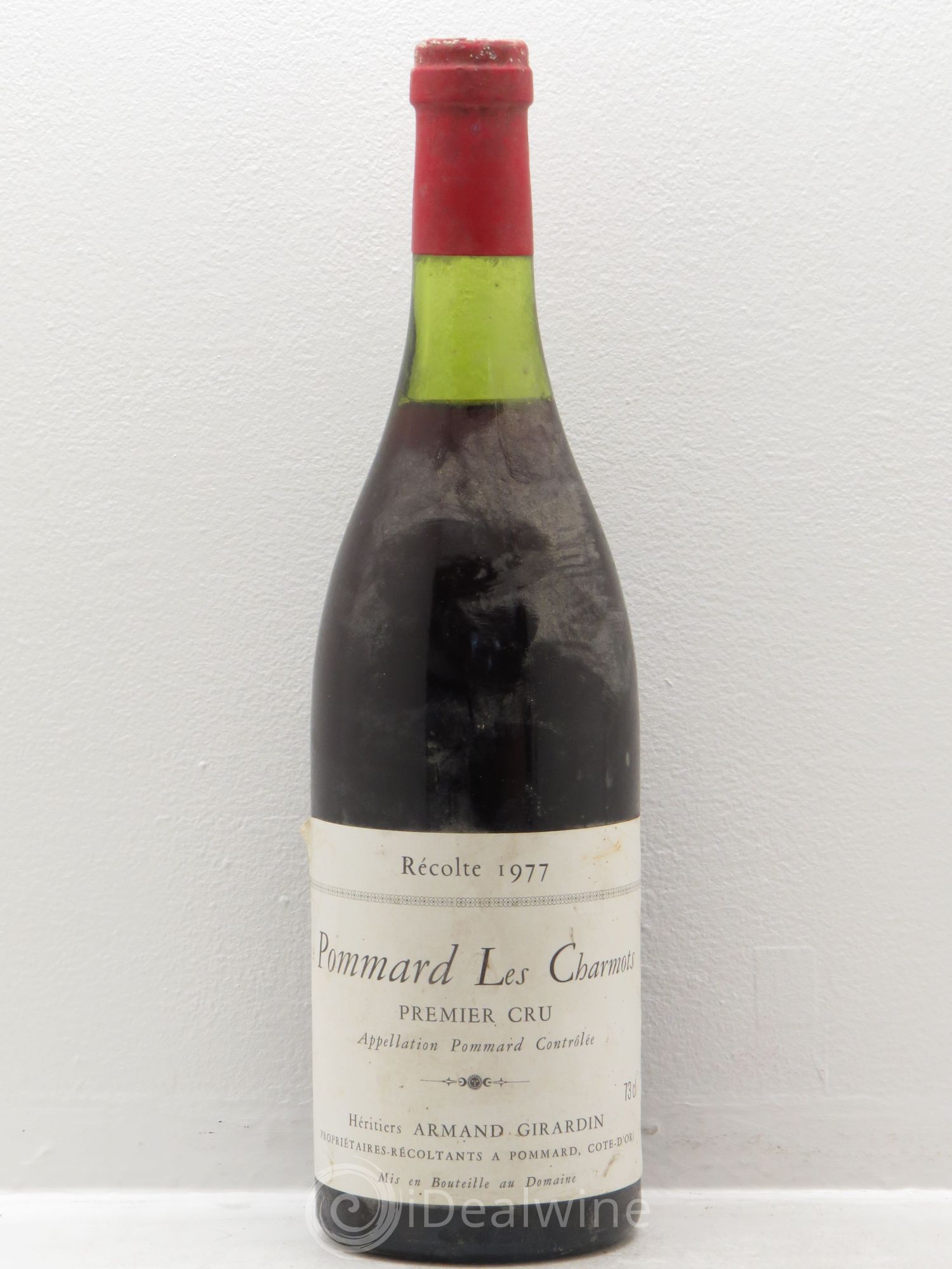 Pommard 1er Cru Armand Girardin 1977 - Posten von 1 Flasche - 0