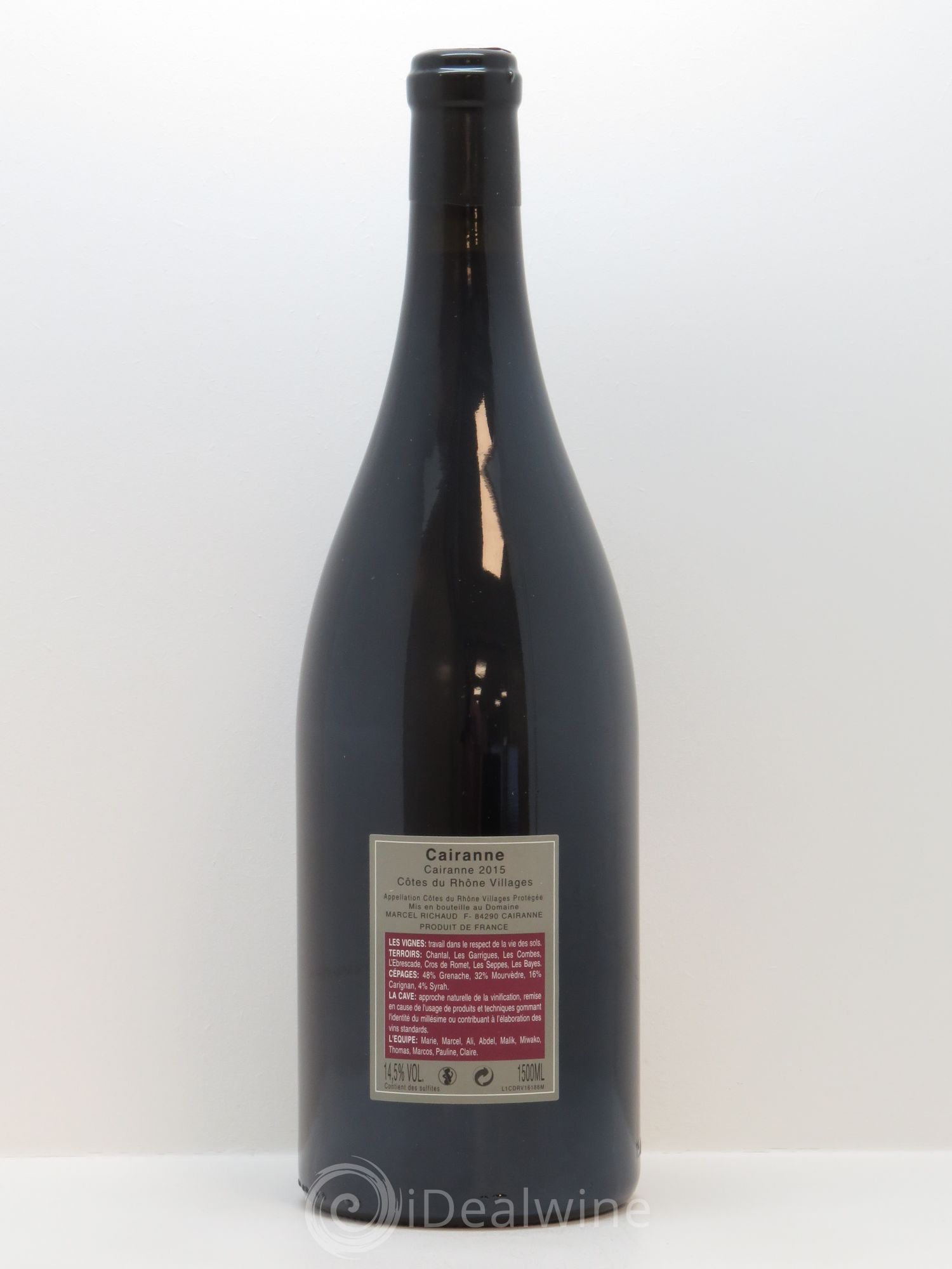 Cairanne Marcel Richaud 2015 - Lot de 1 magnum - 1