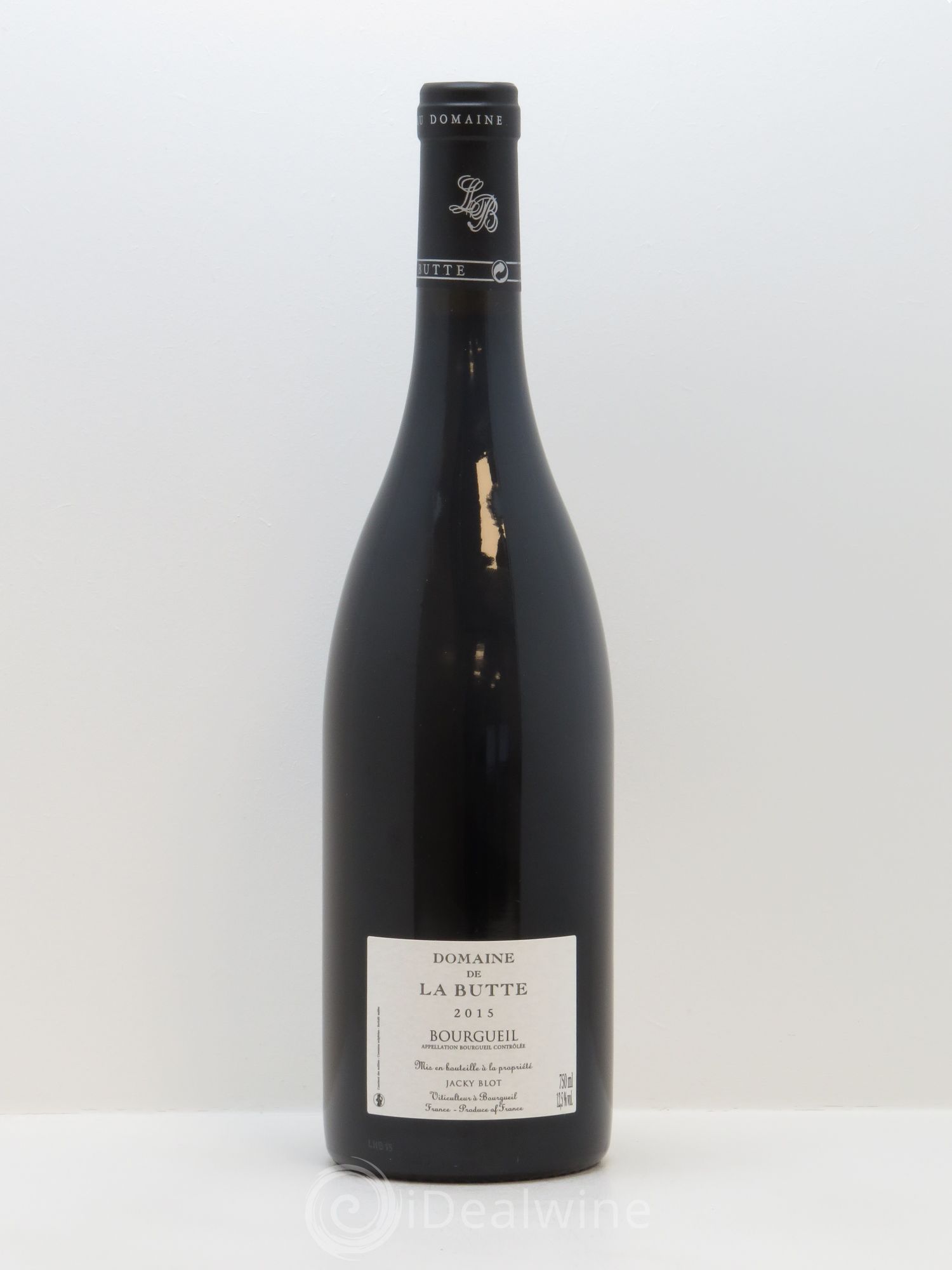 Bourgueil Le Haut de La Butte Domaine de La Butte - Jacky Blot 2015 - Lot de 1 bouteille - 1