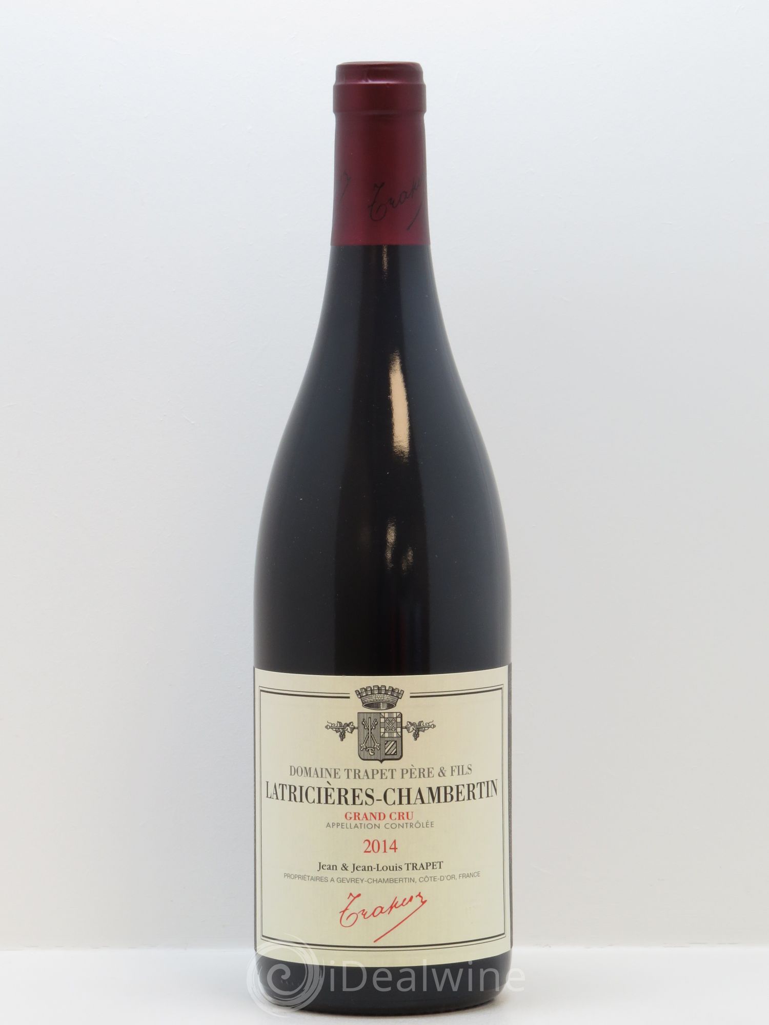 Latricières-Chambertin Grand Cru Domaine Trapet 2014 - Lot de 1 bouteille - 0