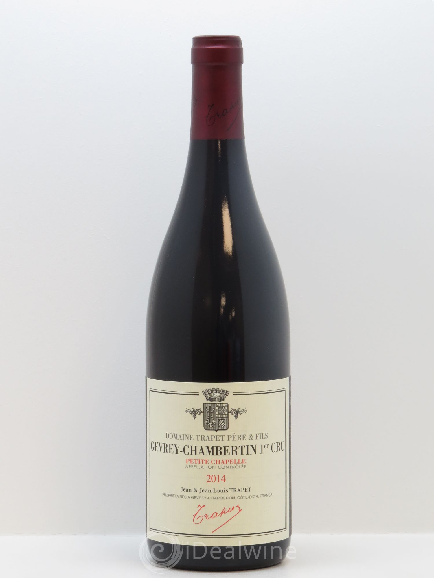 Gevrey-Chambertin 1er Cru Petite Chapelle Domaine Trapet 2014 - Lot de 1 bouteille - 0