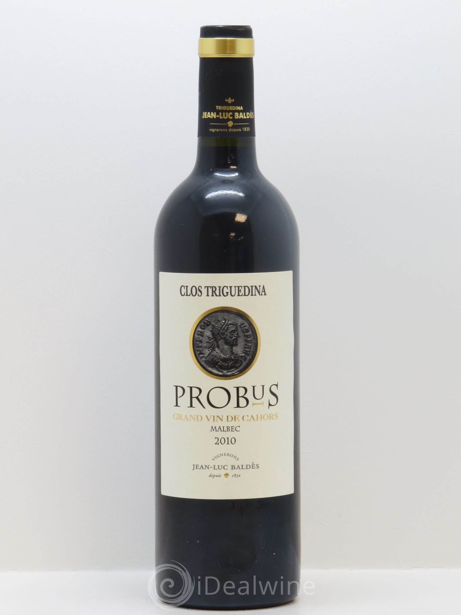 Cahors Clos Triguedina Probus Jean-Luc Baldès 2010 - Lot de 1 bouteille - 0