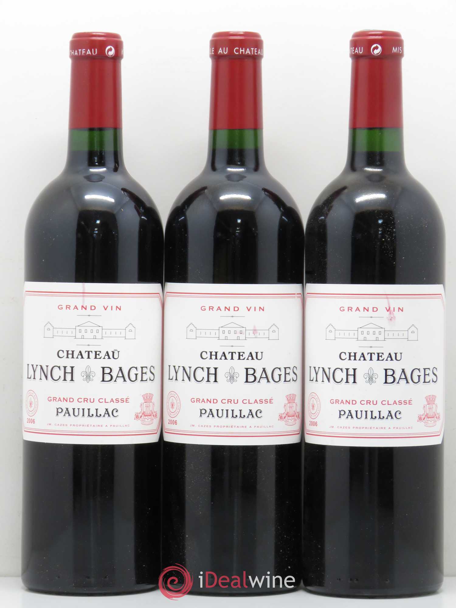 Château Lynch Bages 5ème Grand Cru Classé 2006 - Lot de 12 bouteilles - 2