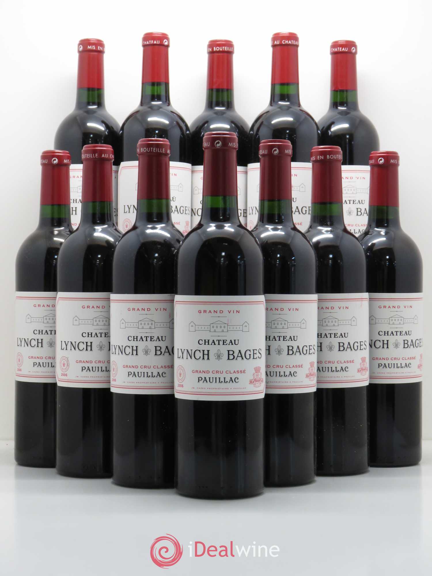 Château Lynch Bages 5ème Grand Cru Classé 2006 - Lot de 12 bouteilles - 0