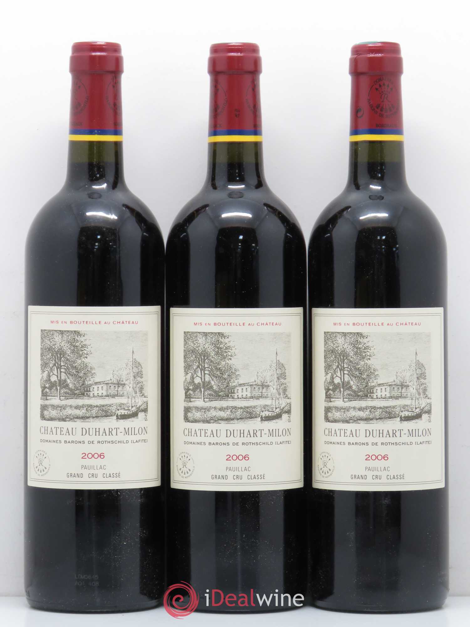 Château Duhart-Milon 4ème Grand Cru Classé 2006 - Lot de 12 bouteilles - 1