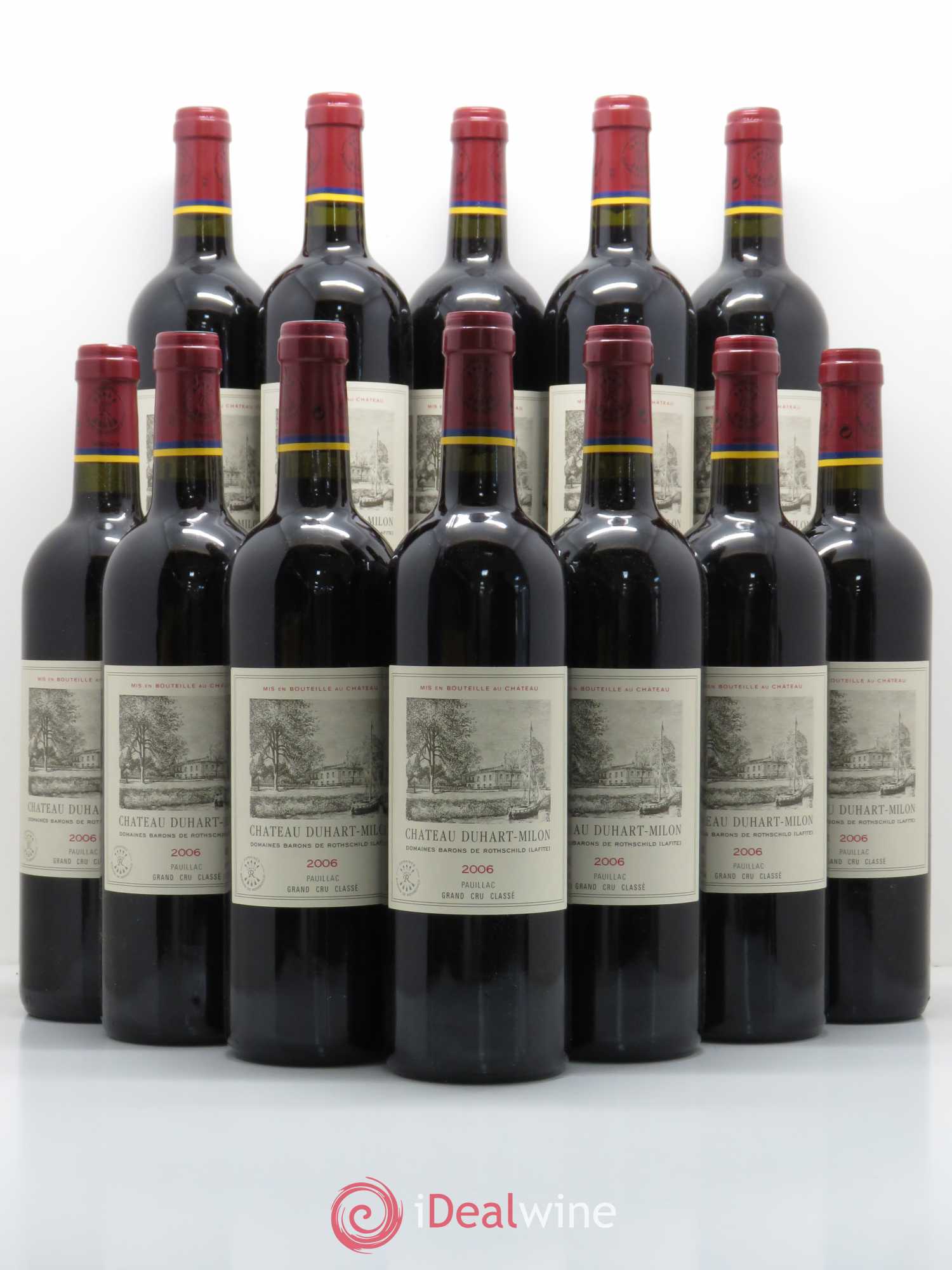 Château Duhart-Milon 4ème Grand Cru Classé 2006 - Lot de 12 bouteilles - 0