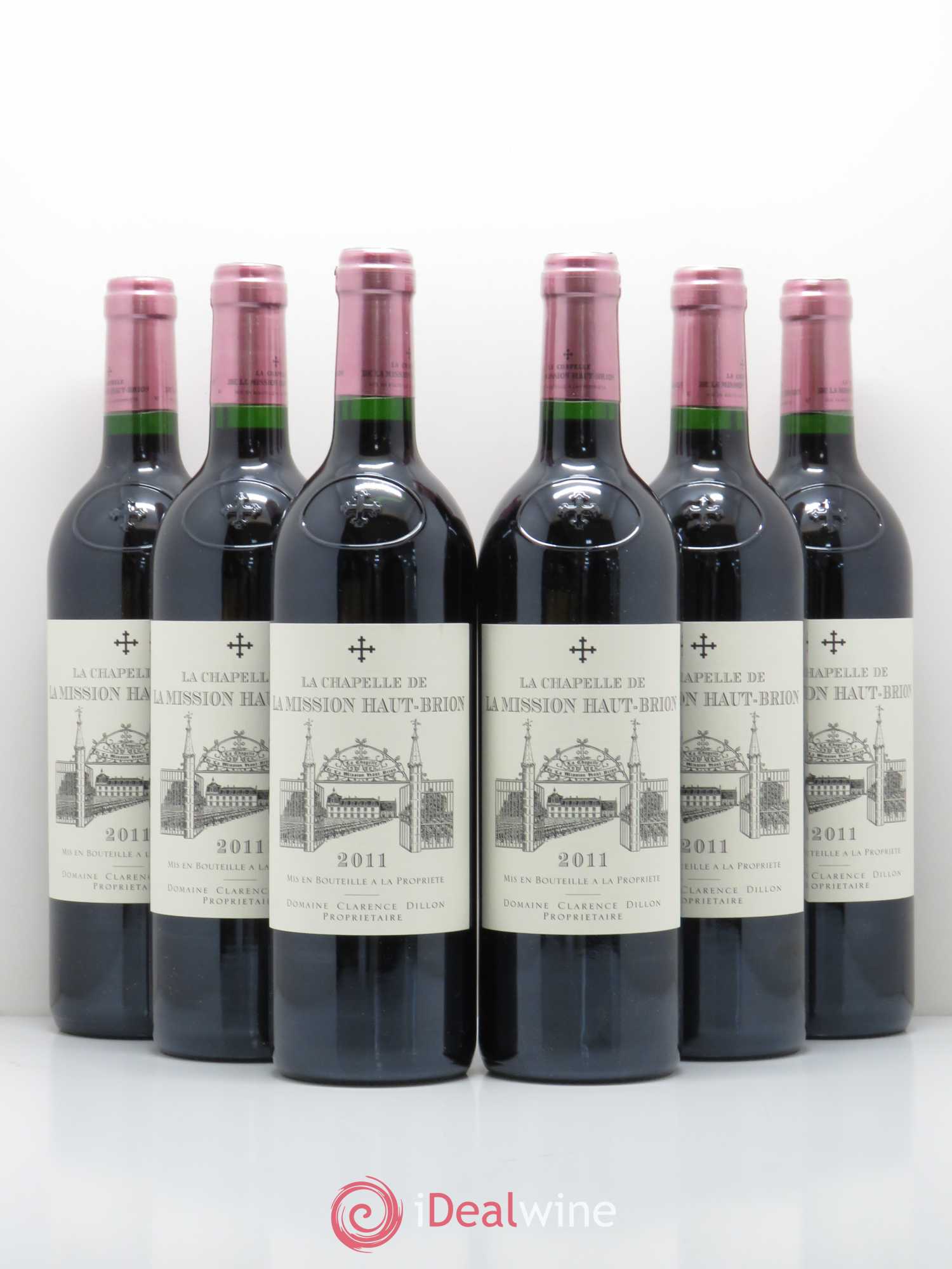 La Chapelle de La Mission Haut-Brion Second Vin 2011 - Lot de 6 bouteilles - 0