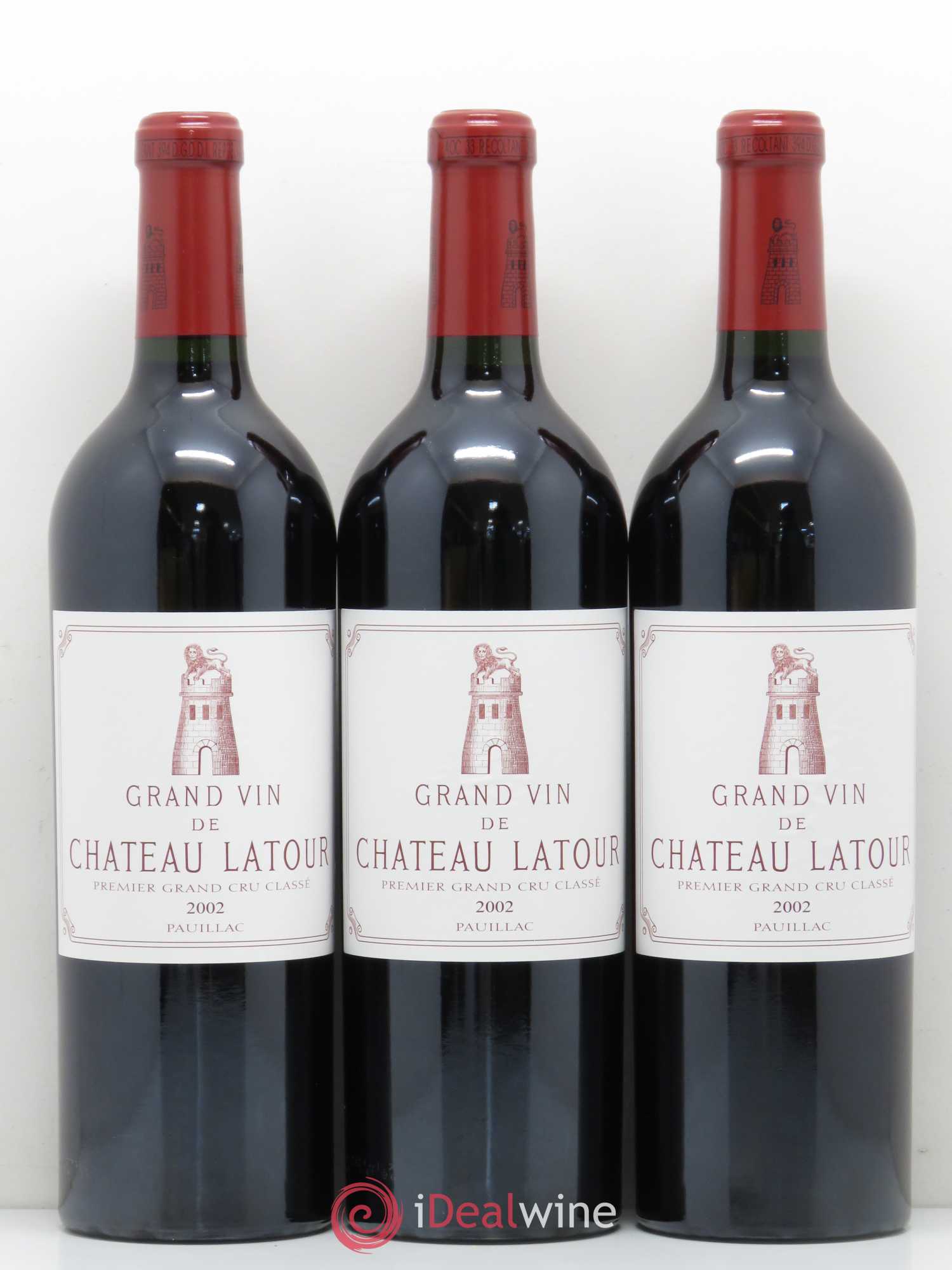 Château Latour 1er Grand Cru Classé 2002 - Lot de 12 bouteilles - 5