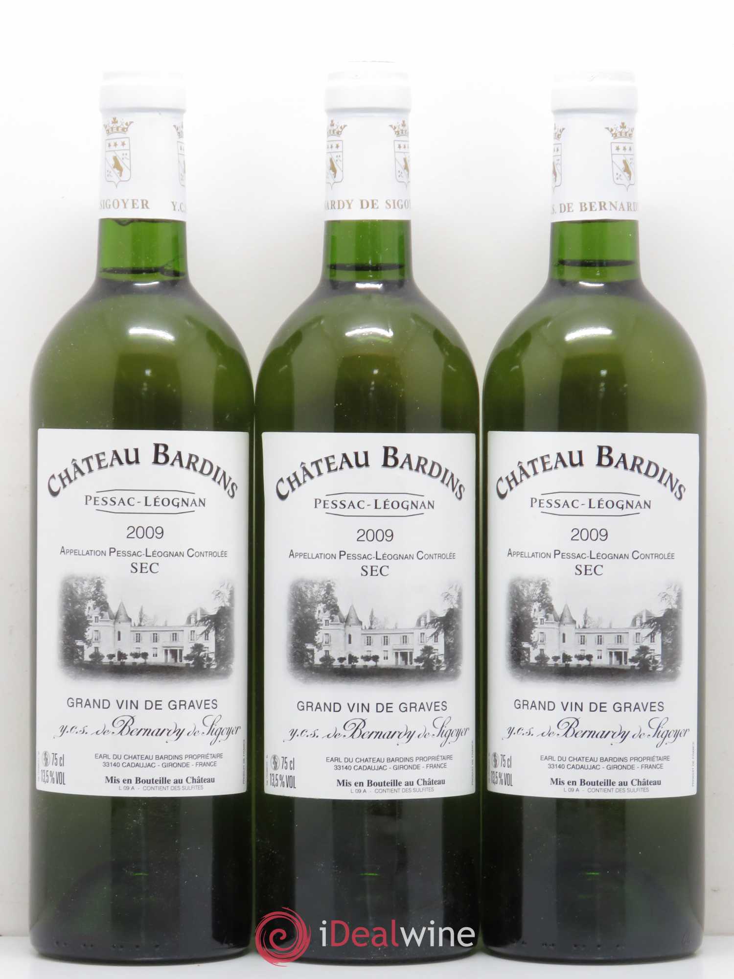 Château Bardins 2009 - Lot de 12 bouteilles - 3