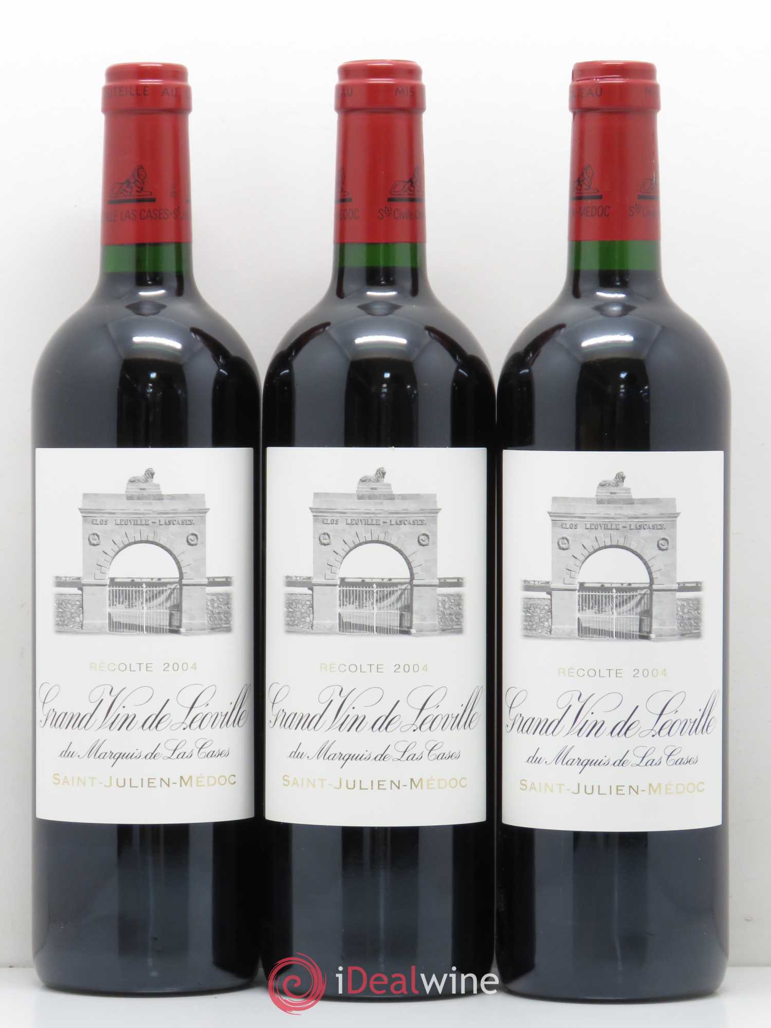 Château Léoville Las Cases 2ème Grand Cru Classé 2004 - Lot de 6 bouteilles - 2
