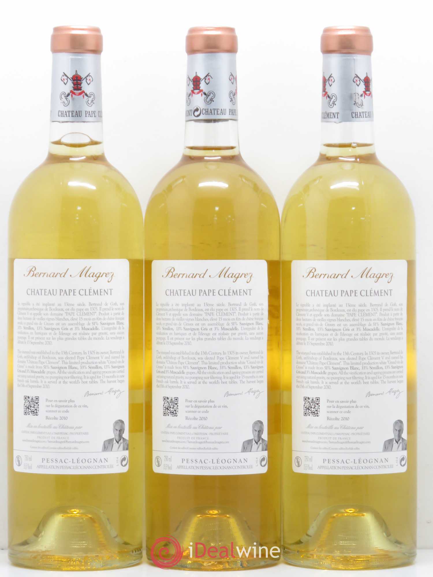 Château Pape Clément 2010 - Lot de 6 bouteilles - 2