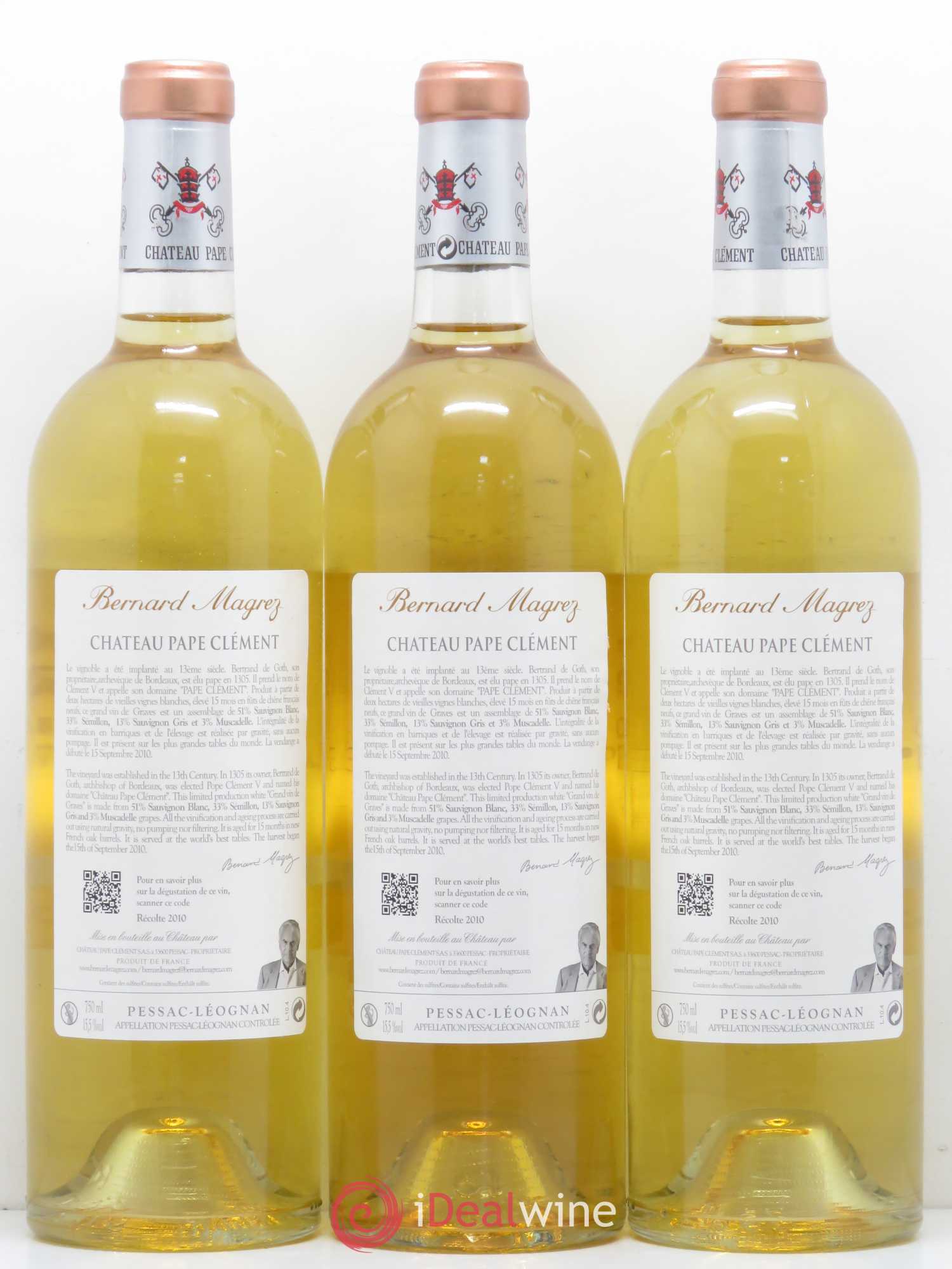 Château Pape Clément 2010 - Lot de 6 bouteilles - 4