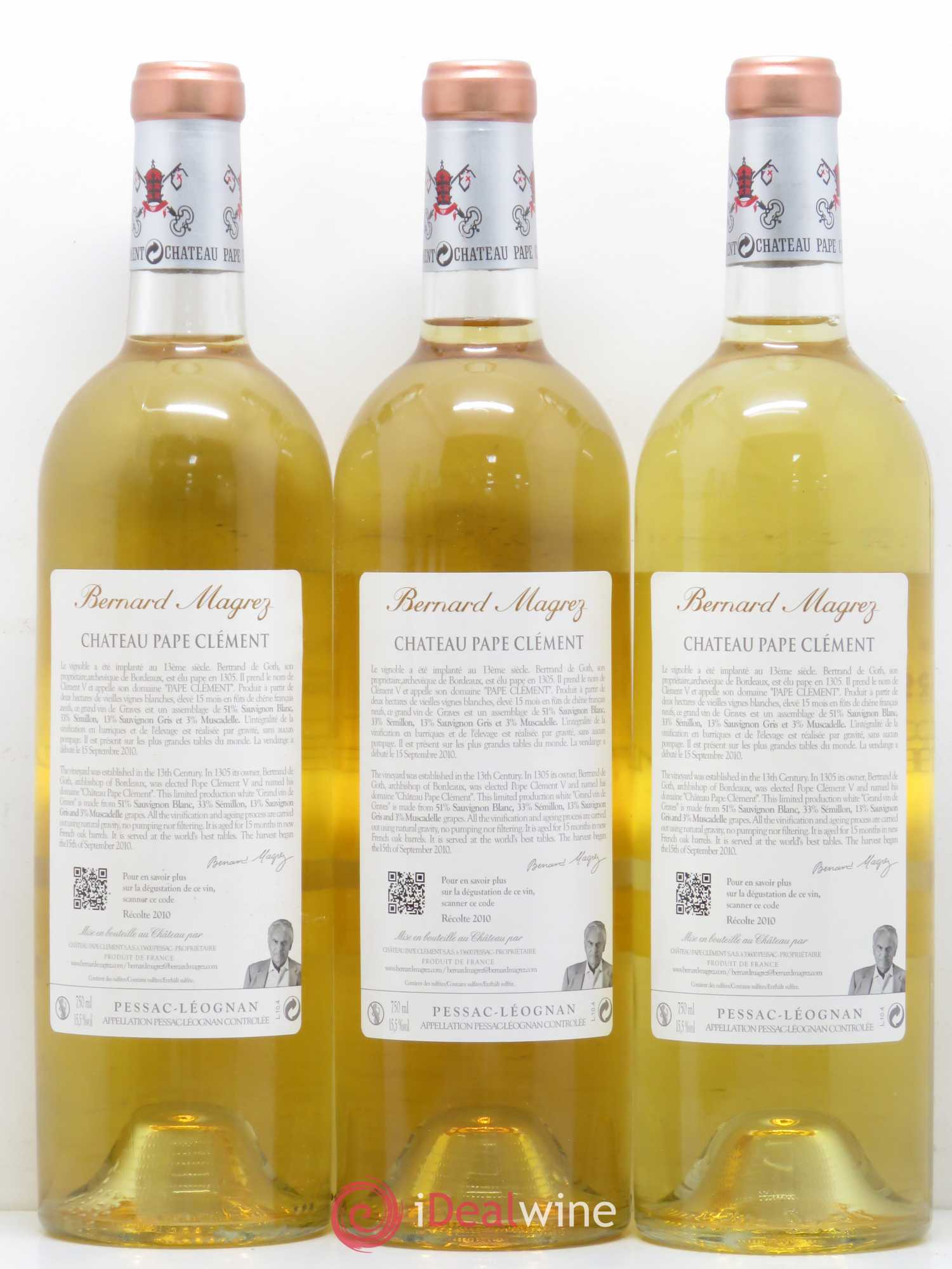 Château Pape Clément 2010 - Lot de 6 bouteilles - 2