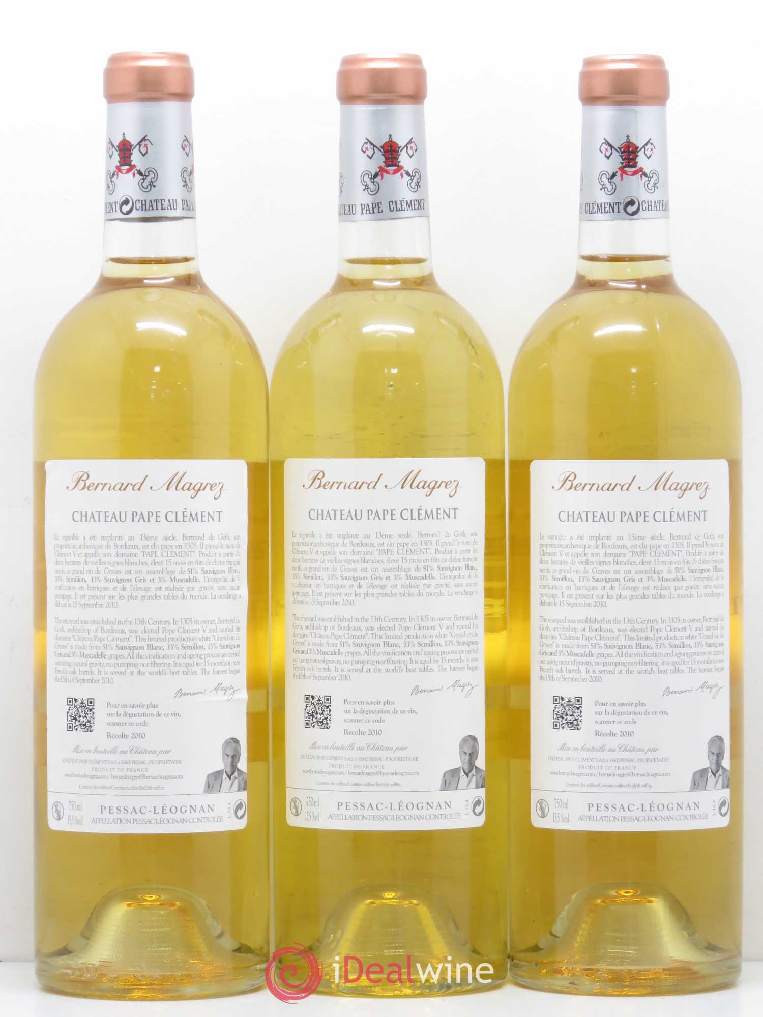 Château Pape Clément 2010 - Lot de 6 bouteilles - 4