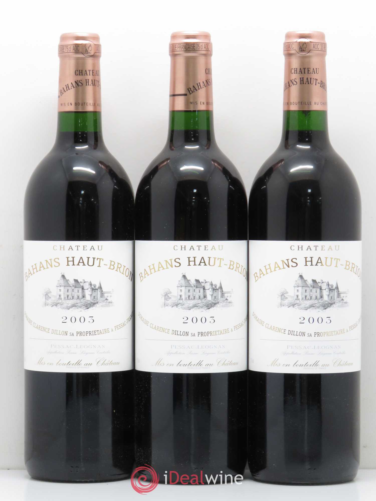 Clarence (Bahans) de Haut-Brion Second Vin 2003 - Lot de 6 bouteilles - 2