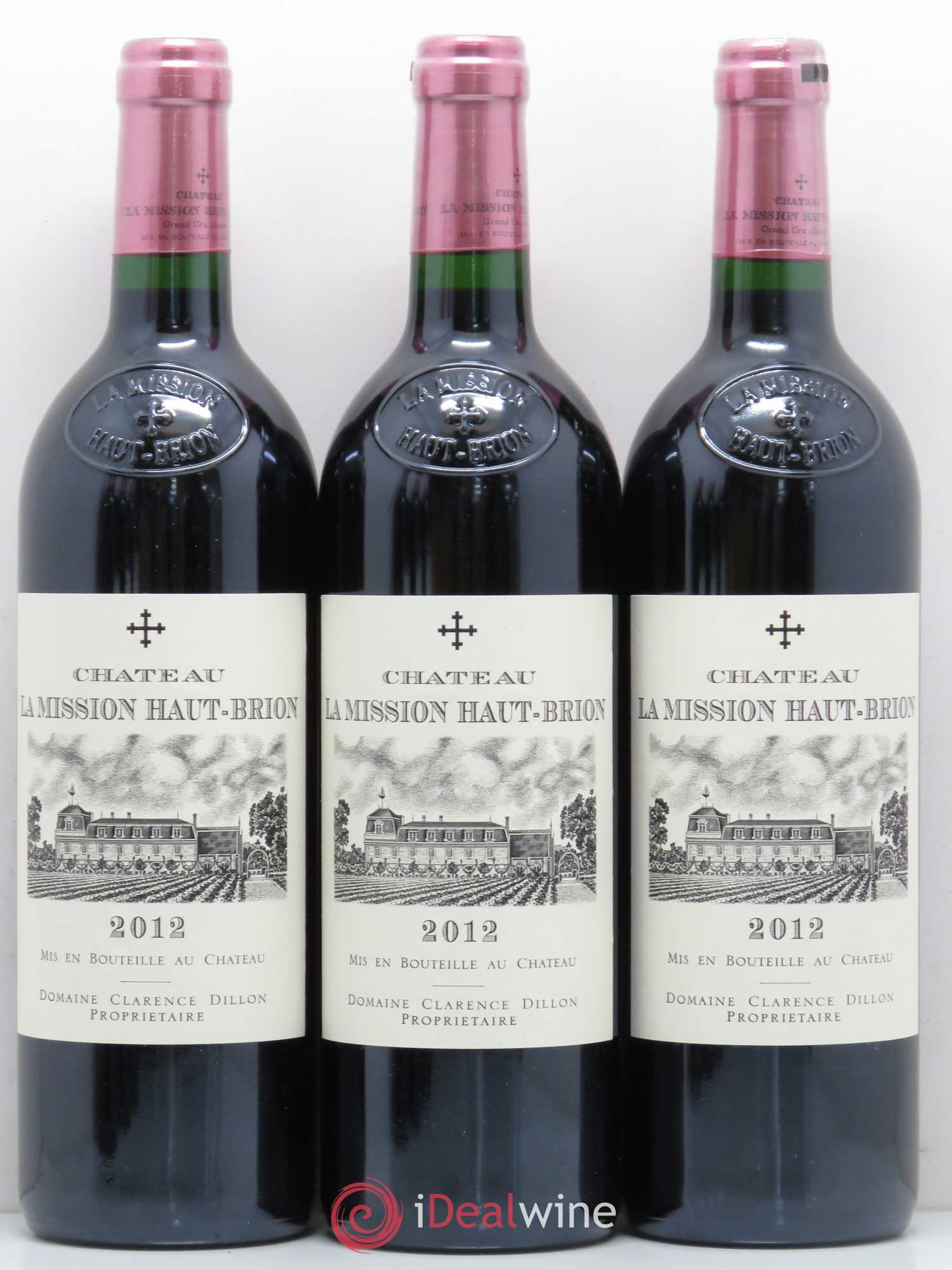 Château la Mission Haut-Brion Cru Classé de Graves 2012 - Lot de 6 bouteilles - 1
