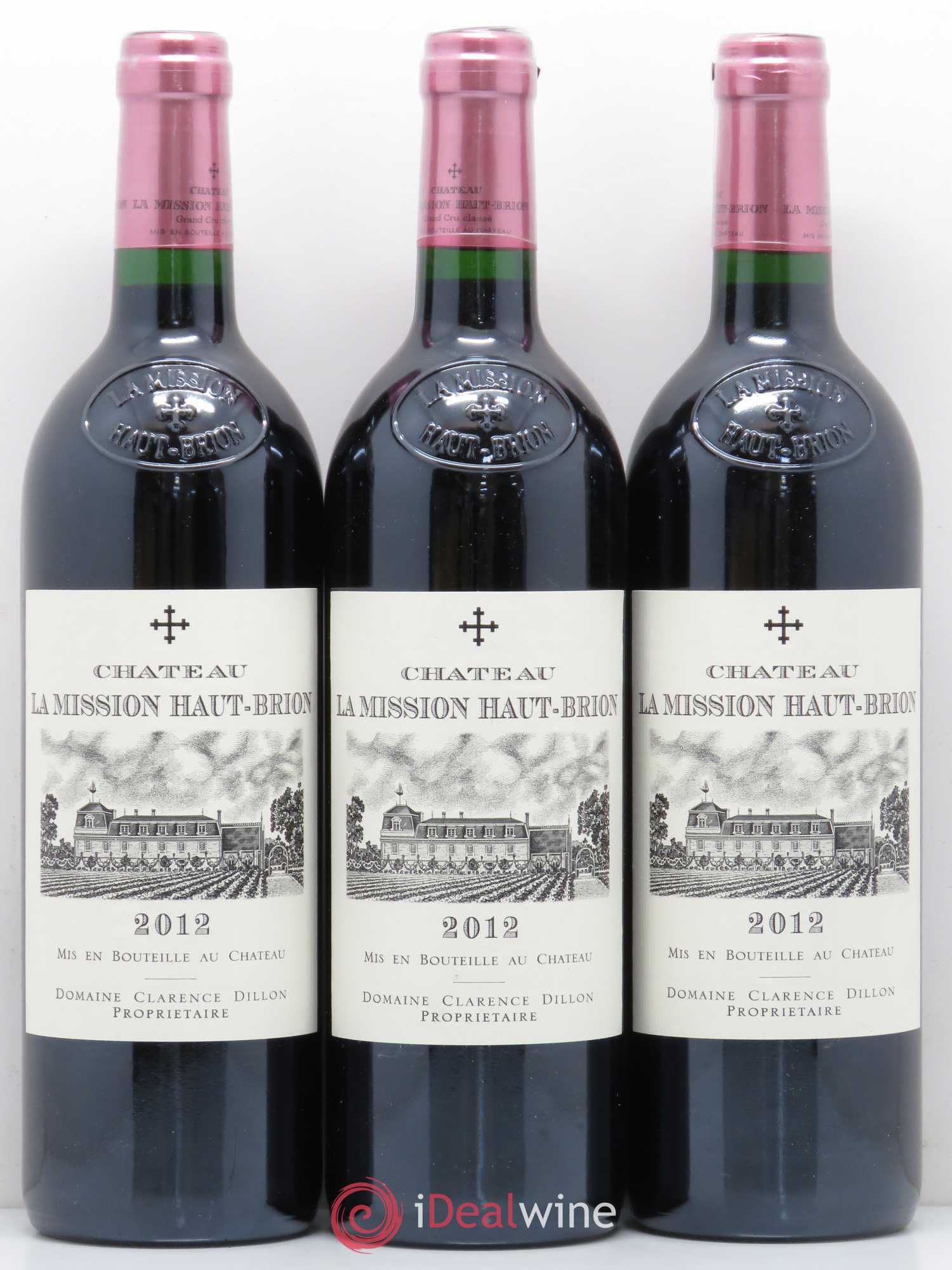 Château la Mission Haut-Brion Cru Classé de Graves 2012 - Lot de 6 bouteilles - 2