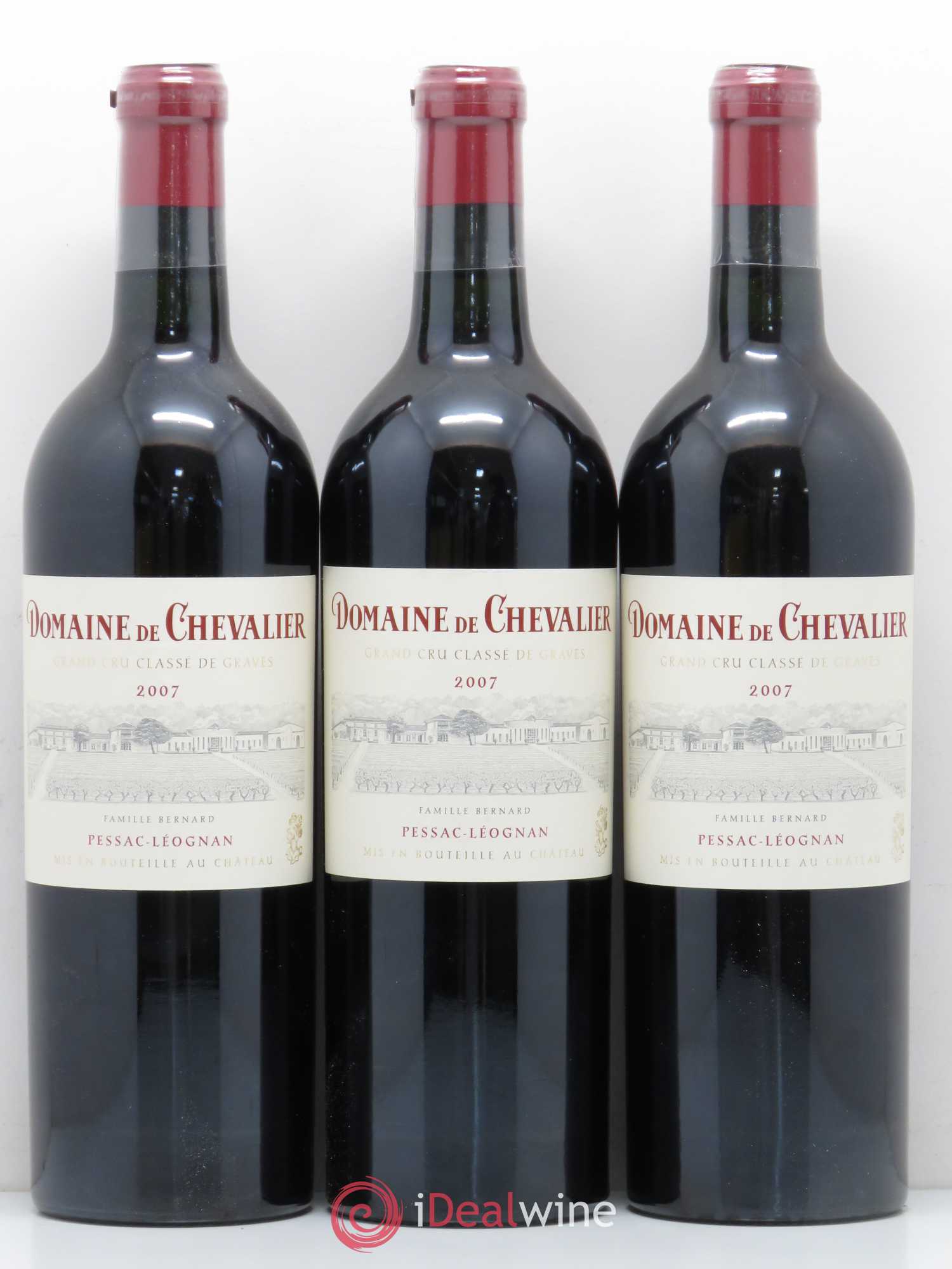 Domaine de Chevalier Cru Classé de Graves 2007 - Lot de 12 bouteilles - 1