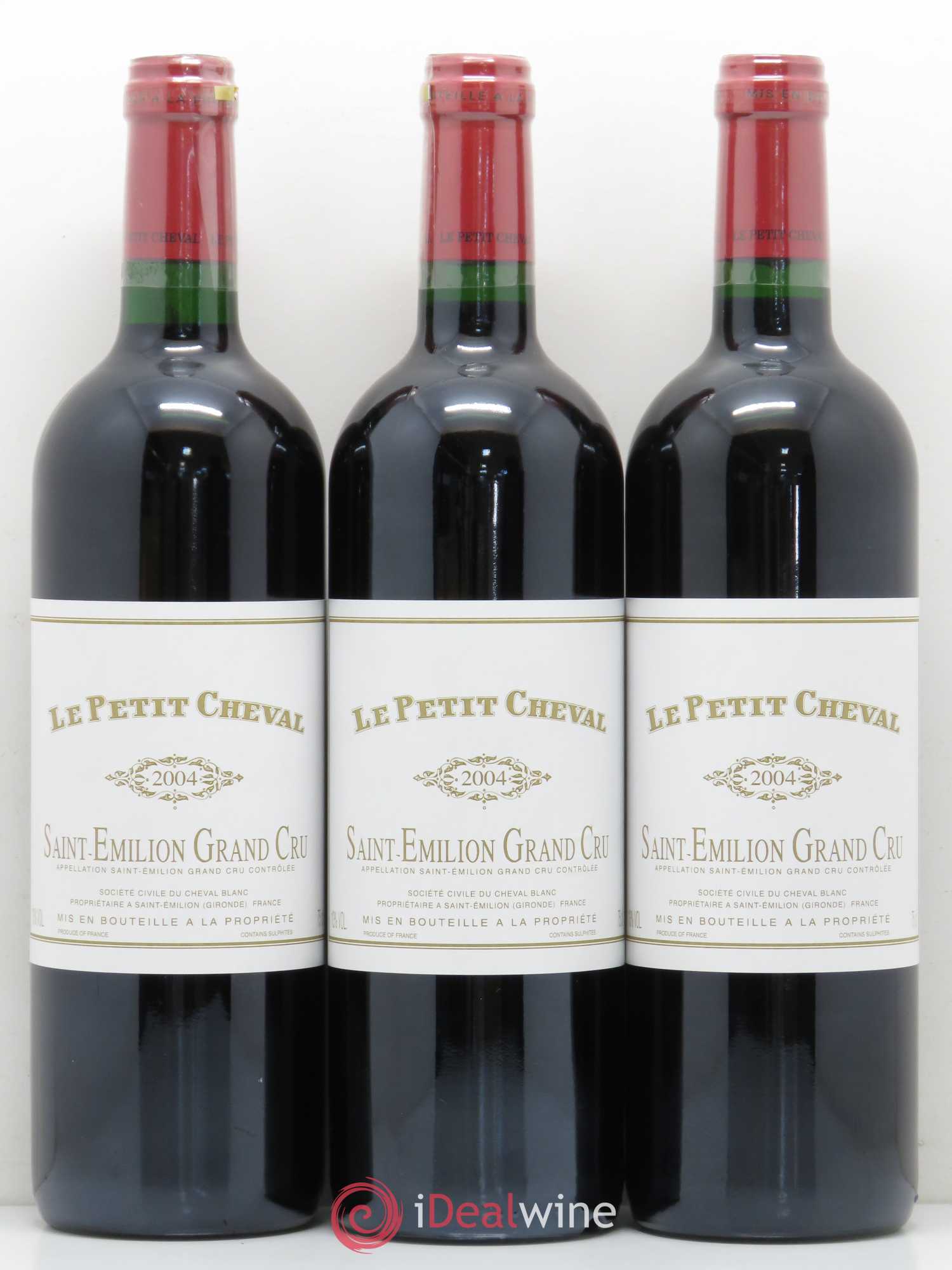 Le Petit Cheval Second Vin 2004 - Lot de 12 bouteilles - 1