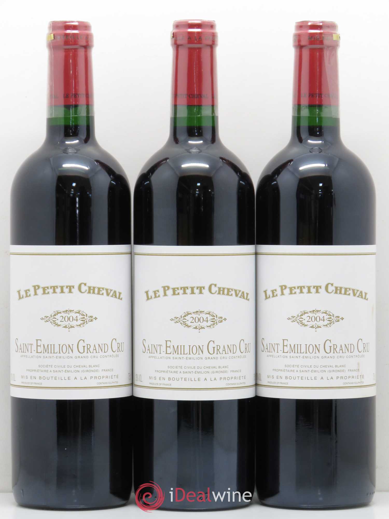 Le Petit Cheval Second Vin 2004 - Lot de 12 bouteilles - 2