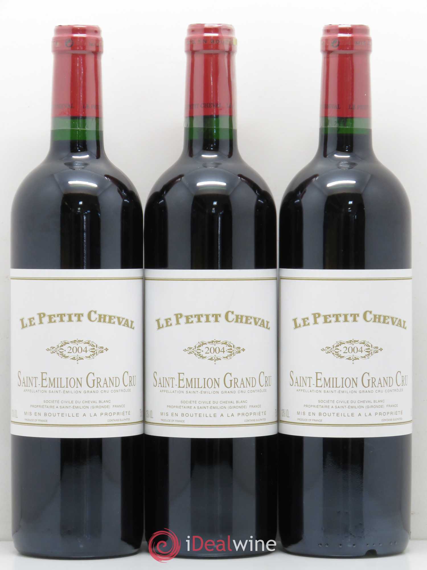 Le Petit Cheval Second Vin 2004 - Lot de 12 bouteilles - 3