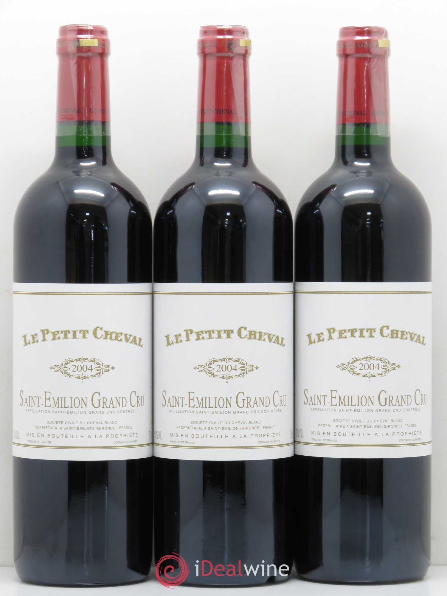Le Petit Cheval Second Vin 2004 - Lot de 12 bouteilles - 4