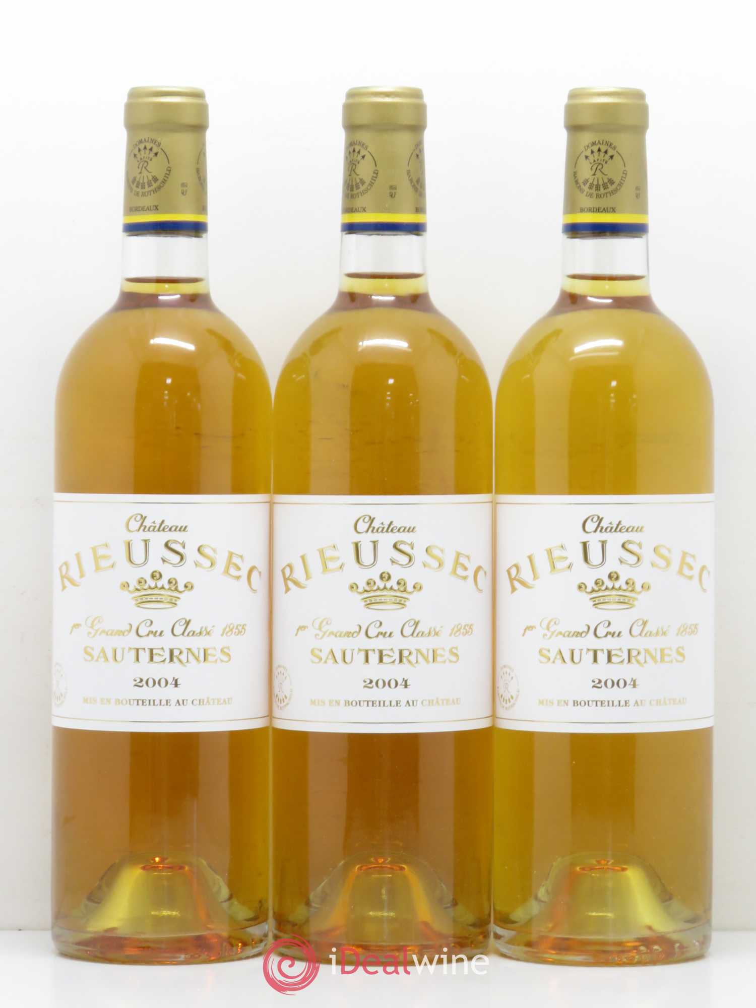 Château Rieussec 1er Grand Cru Classé 2004 - Lotto di 6 bottiglie - 2