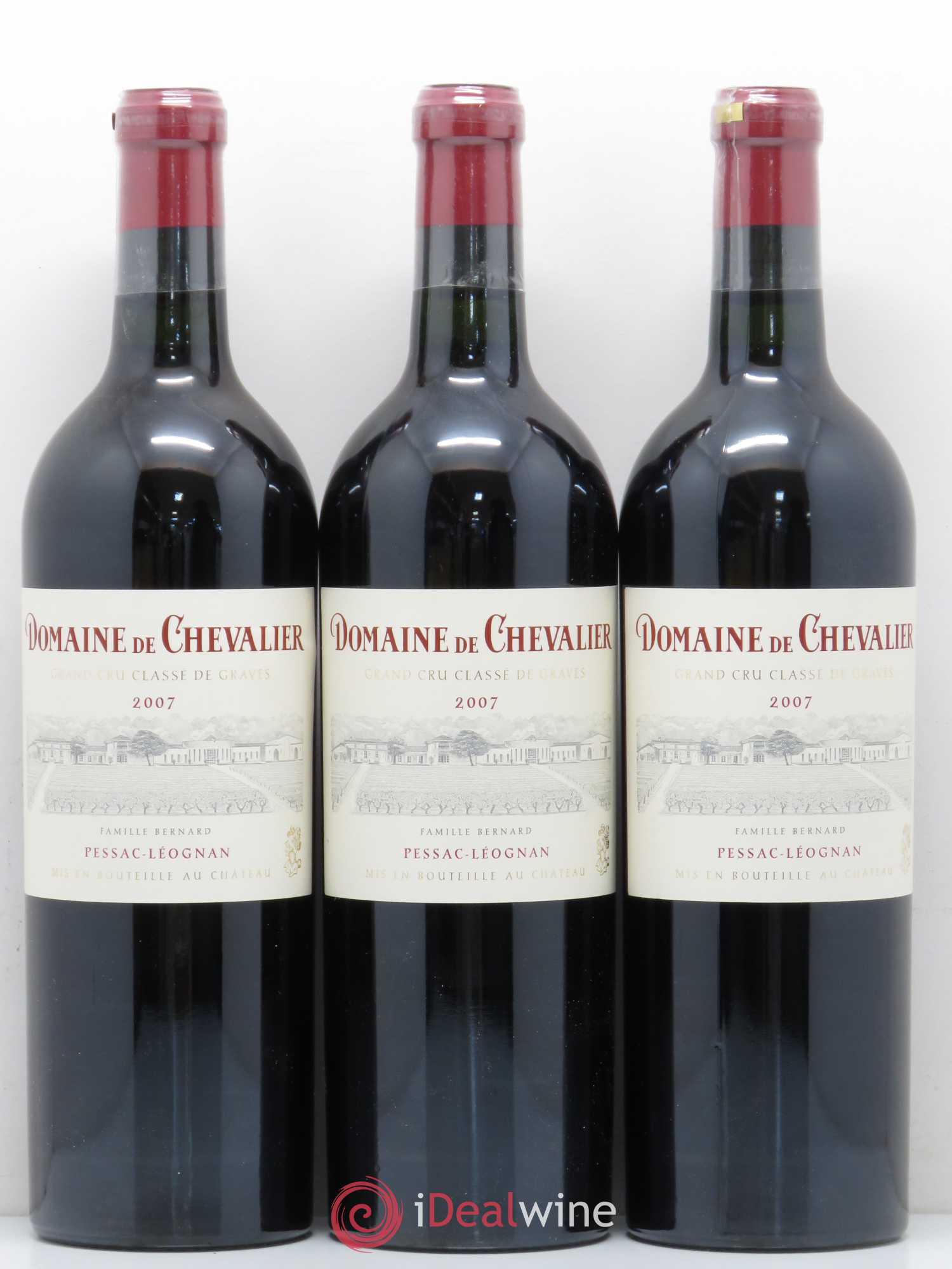 Domaine de Chevalier Cru Classé de Graves 2007 - Lot de 12 bouteilles - 1
