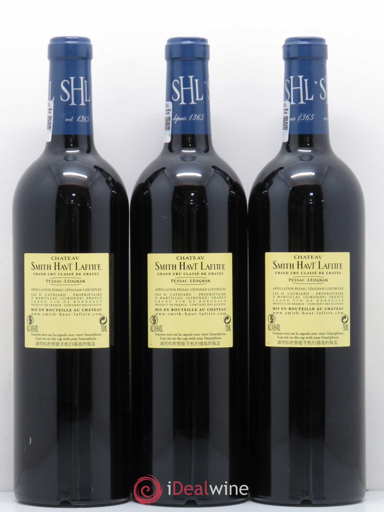 Château Smith Haut Lafitte Cru Classé de Graves 2009 - Lot de 12 bouteilles - 6