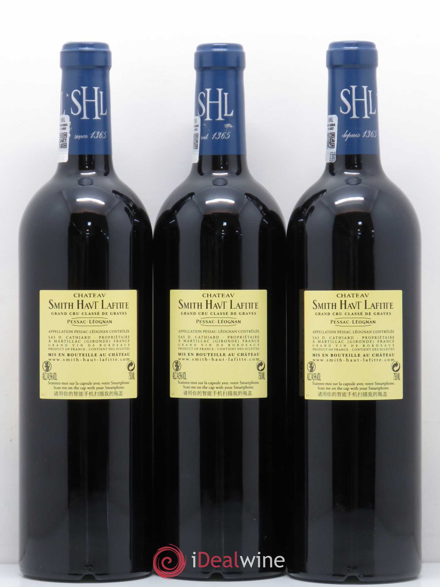 Château Smith Haut Lafitte Cru Classé de Graves 2009 - Lot de 12 bouteilles - 8