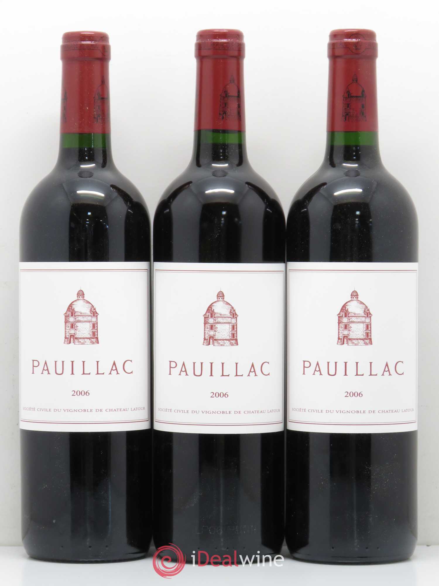 Pauillac de Château Latour 2006 - Lot de 12 bouteilles - 1