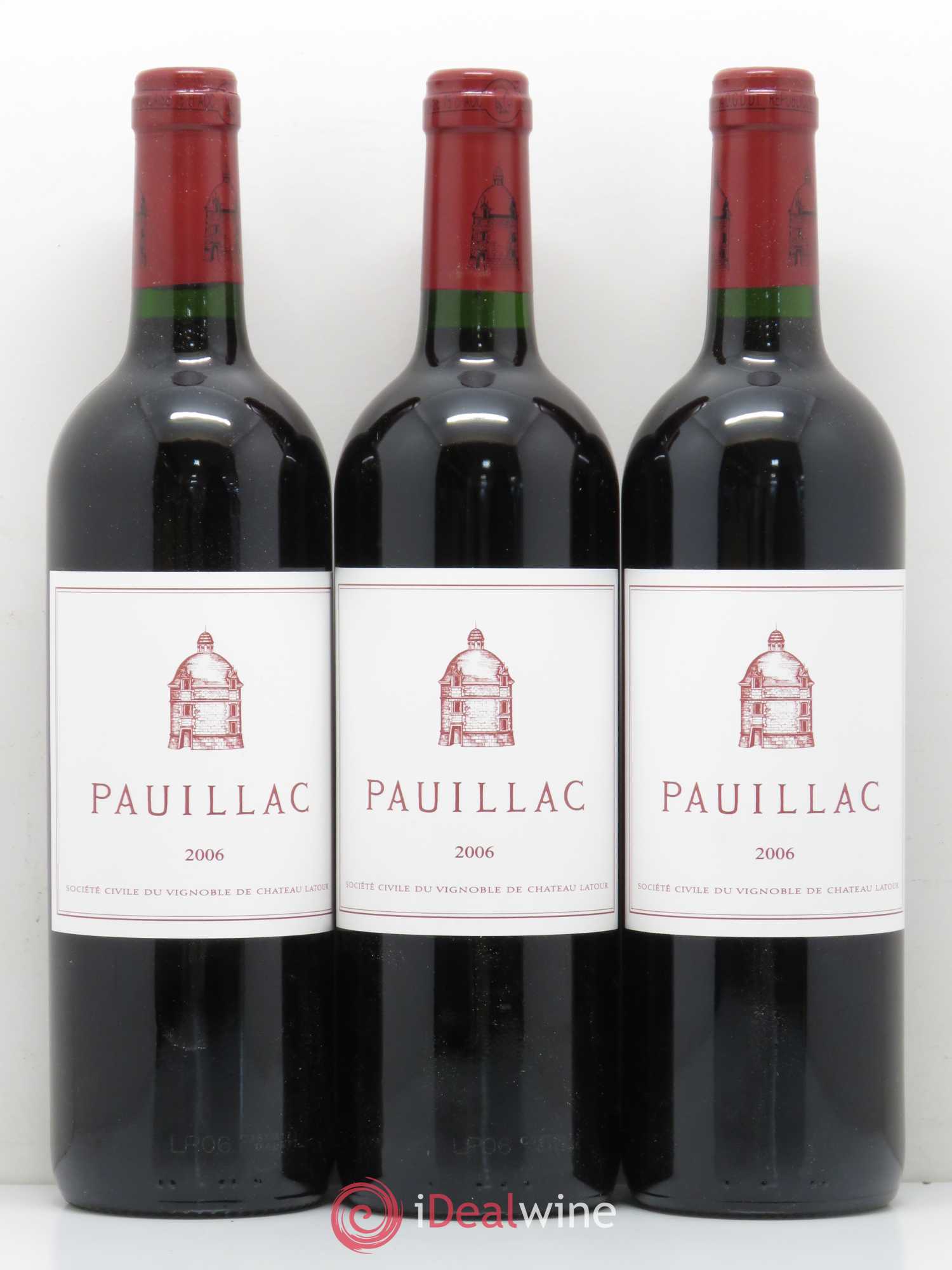 Pauillac de Château Latour 2006 - Lot de 12 bouteilles - 3
