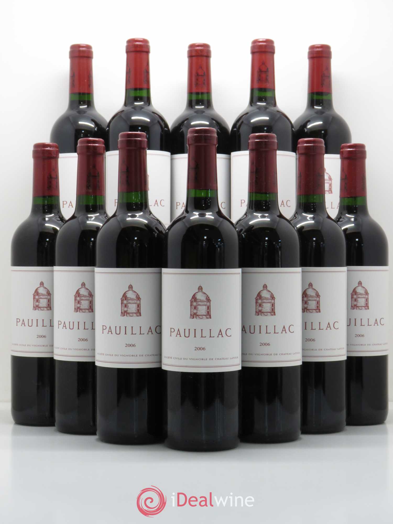 Pauillac de Château Latour 2006 - Lot de 12 bouteilles - 0