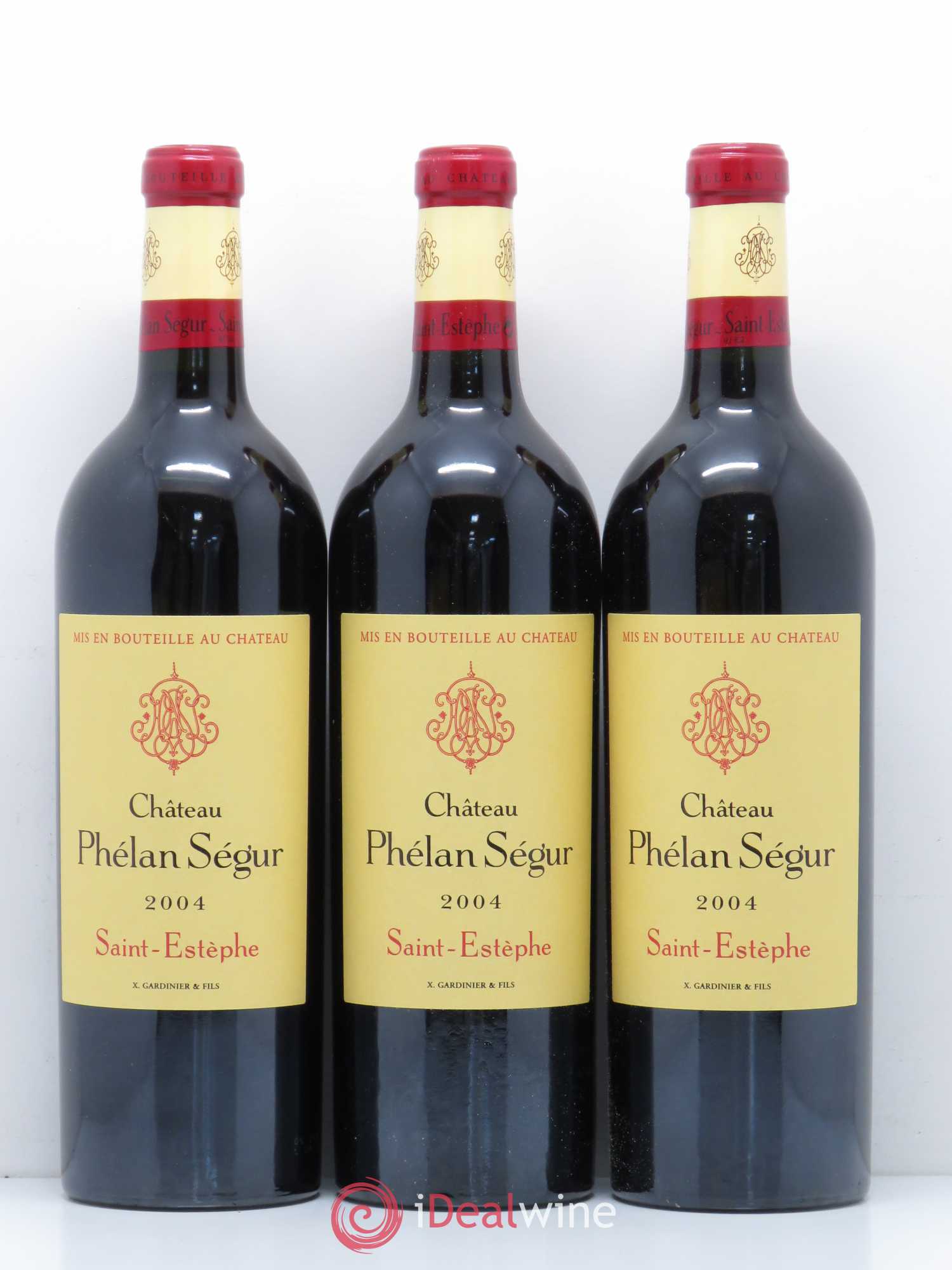Château Phélan Ségur 2004 - Lot de 12 bouteilles - 3