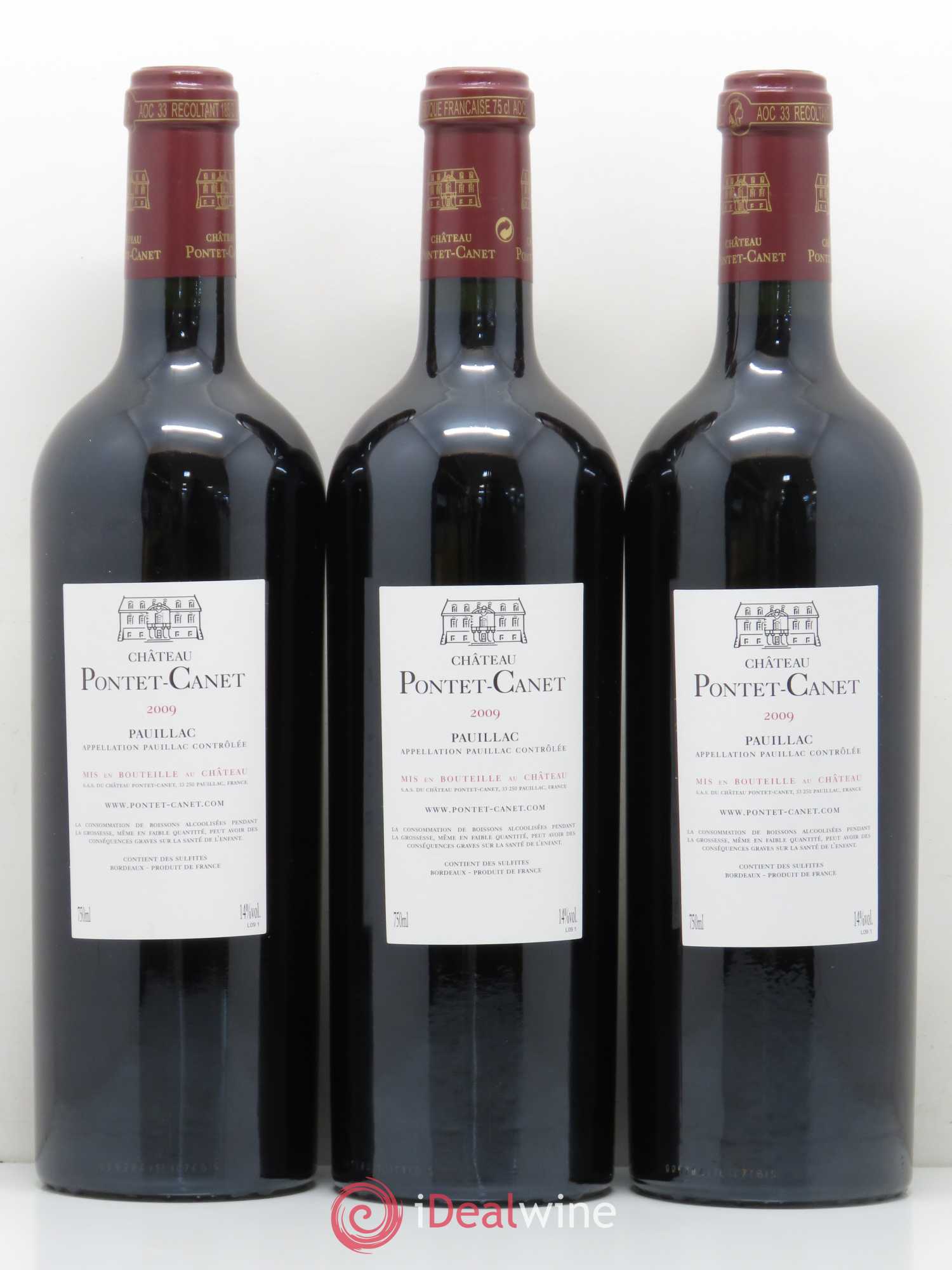 Château Pontet Canet 5ème Grand Cru Classé 2009 - Lot de 12 bouteilles - 4