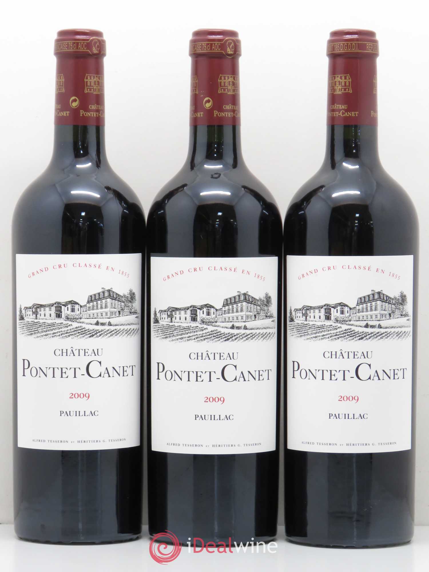 Château Pontet Canet 5ème Grand Cru Classé 2009 - Lot de 12 bouteilles - 7