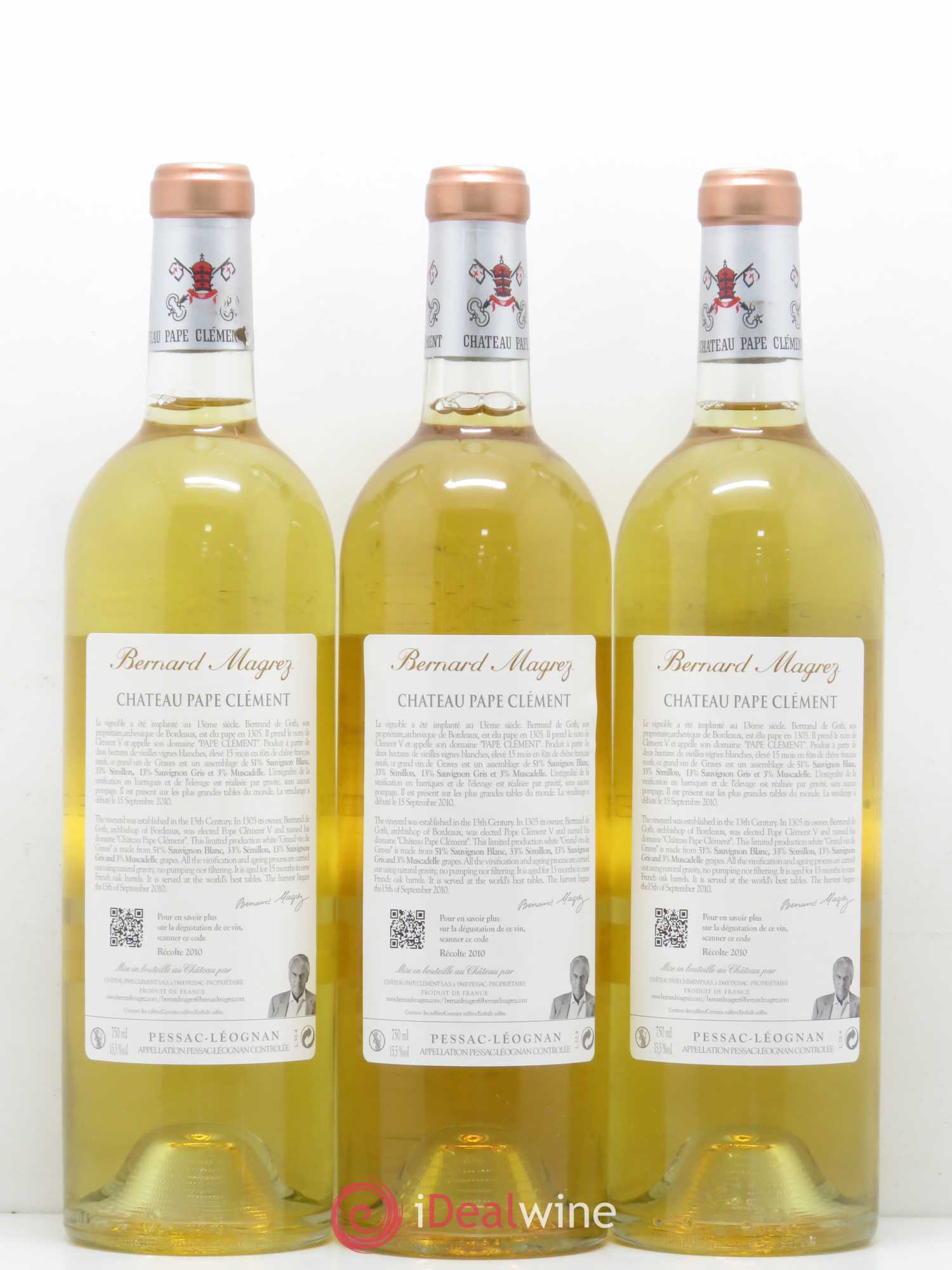 Château Pape Clément 2010 - Lot de 6 bouteilles - 2