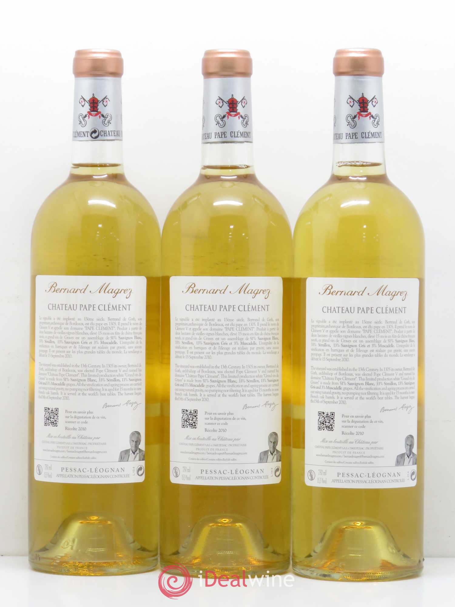 Château Pape Clément 2010 - Lot de 6 bouteilles - 2